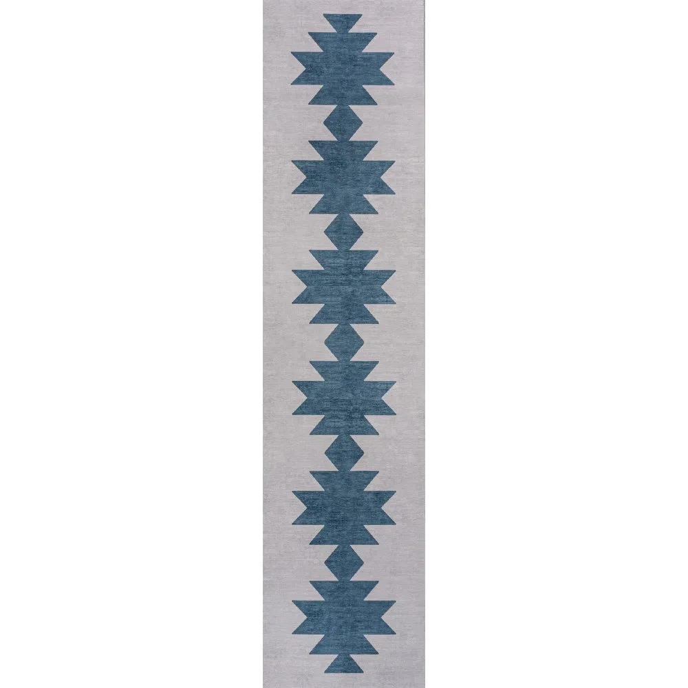 JONATHAN Y Adriel Solid Low-Pile Machine Washable Area Rug