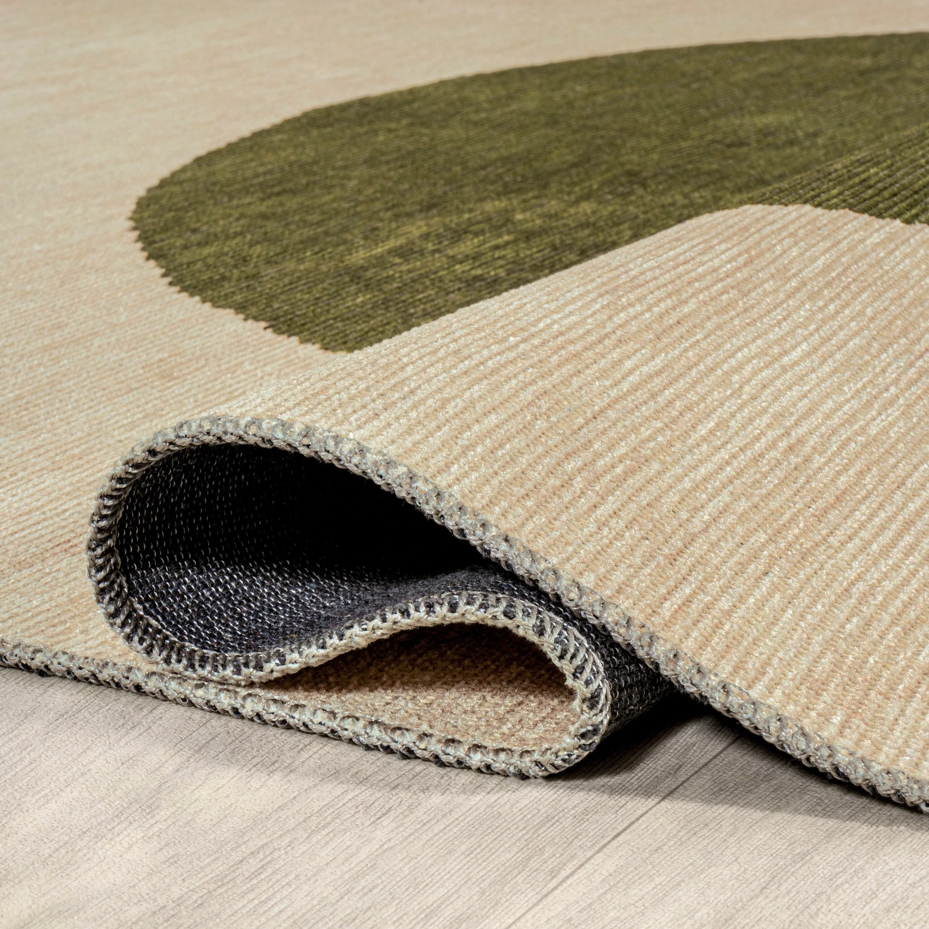 JONATHAN Y Demie Bohemian Textured Weave Floral Machine Washable Area Rug