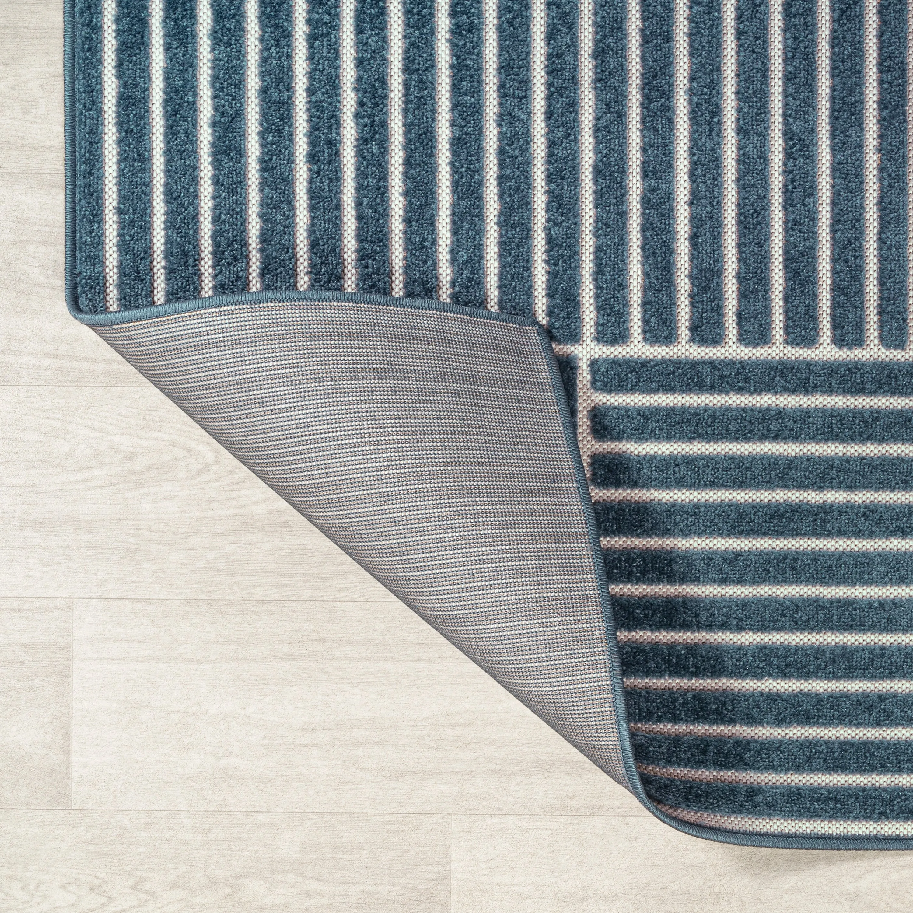JONATHAN Y Dila Geometric Arch Scandi Striped Ivory/Cream Area Rug