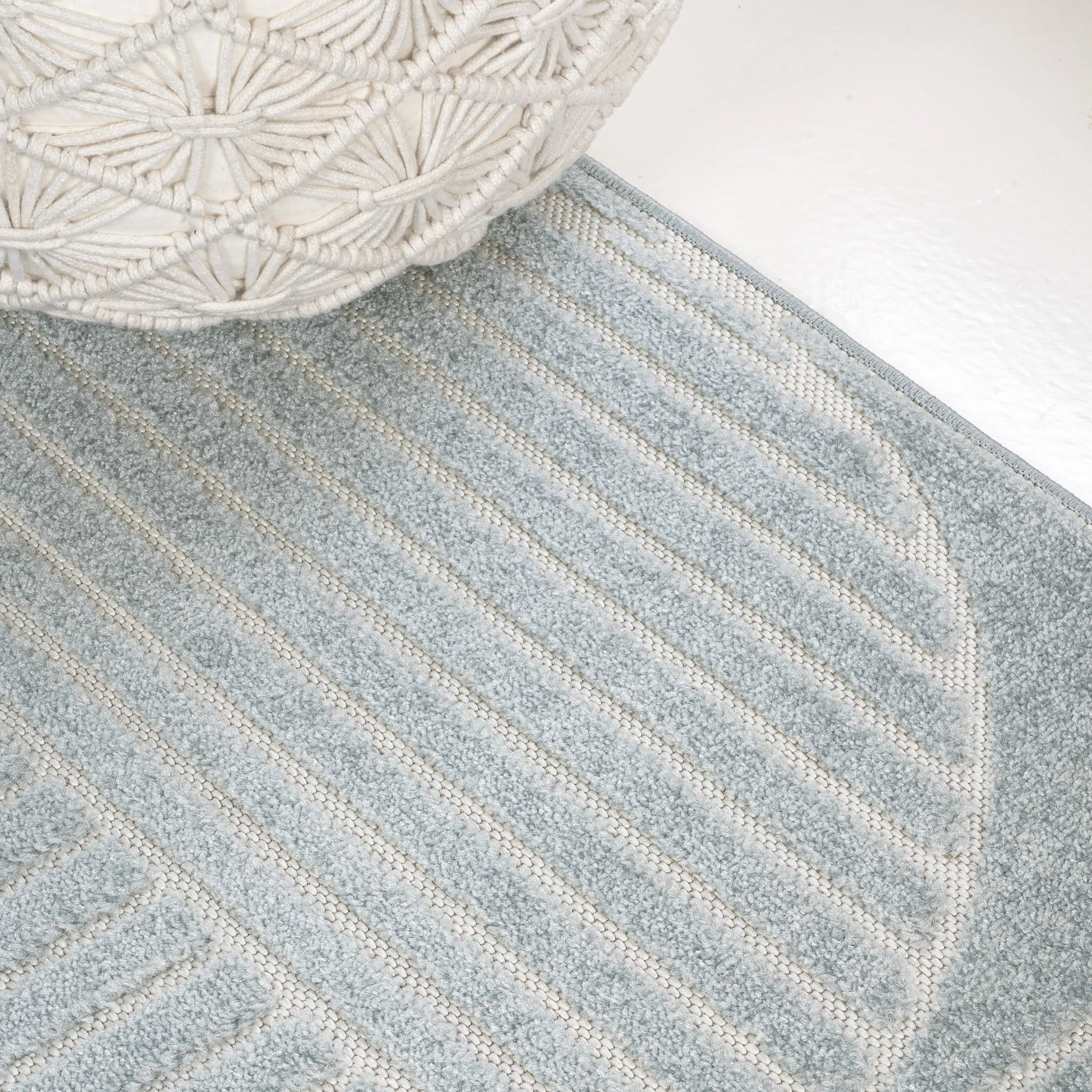 JONATHAN Y Dila Geometric Arch Scandi Striped Ivory/Cream Area Rug