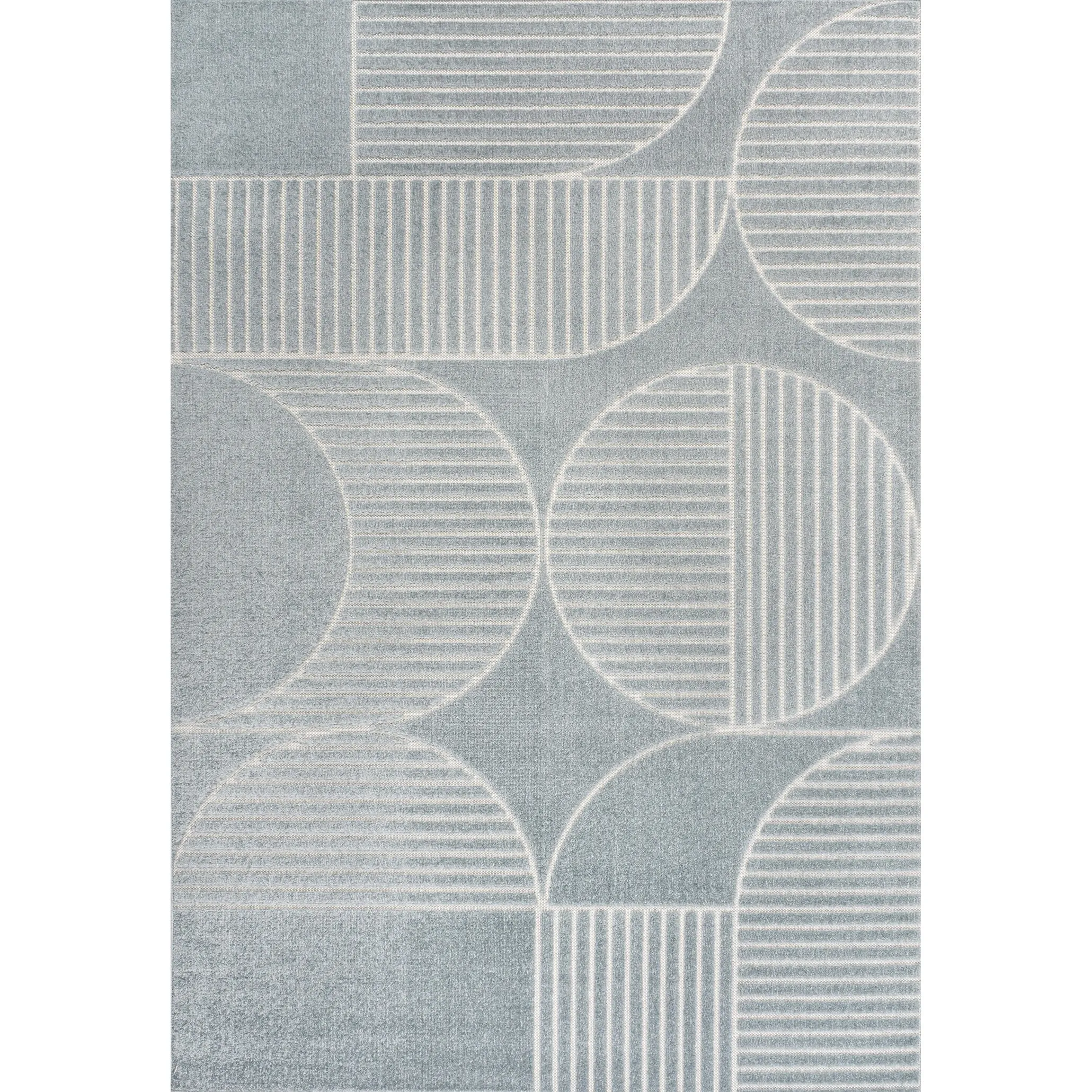 JONATHAN Y Dila Geometric Arch Scandi Striped Ivory/Cream Area Rug