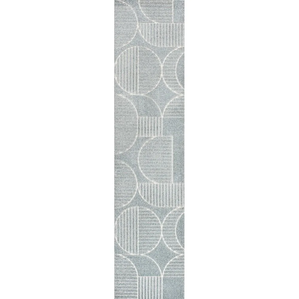 JONATHAN Y Dila Geometric Arch Scandi Striped Ivory/Cream Area Rug