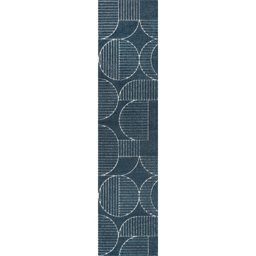 JONATHAN Y Dila Geometric Arch Scandi Striped Ivory/Cream Area Rug