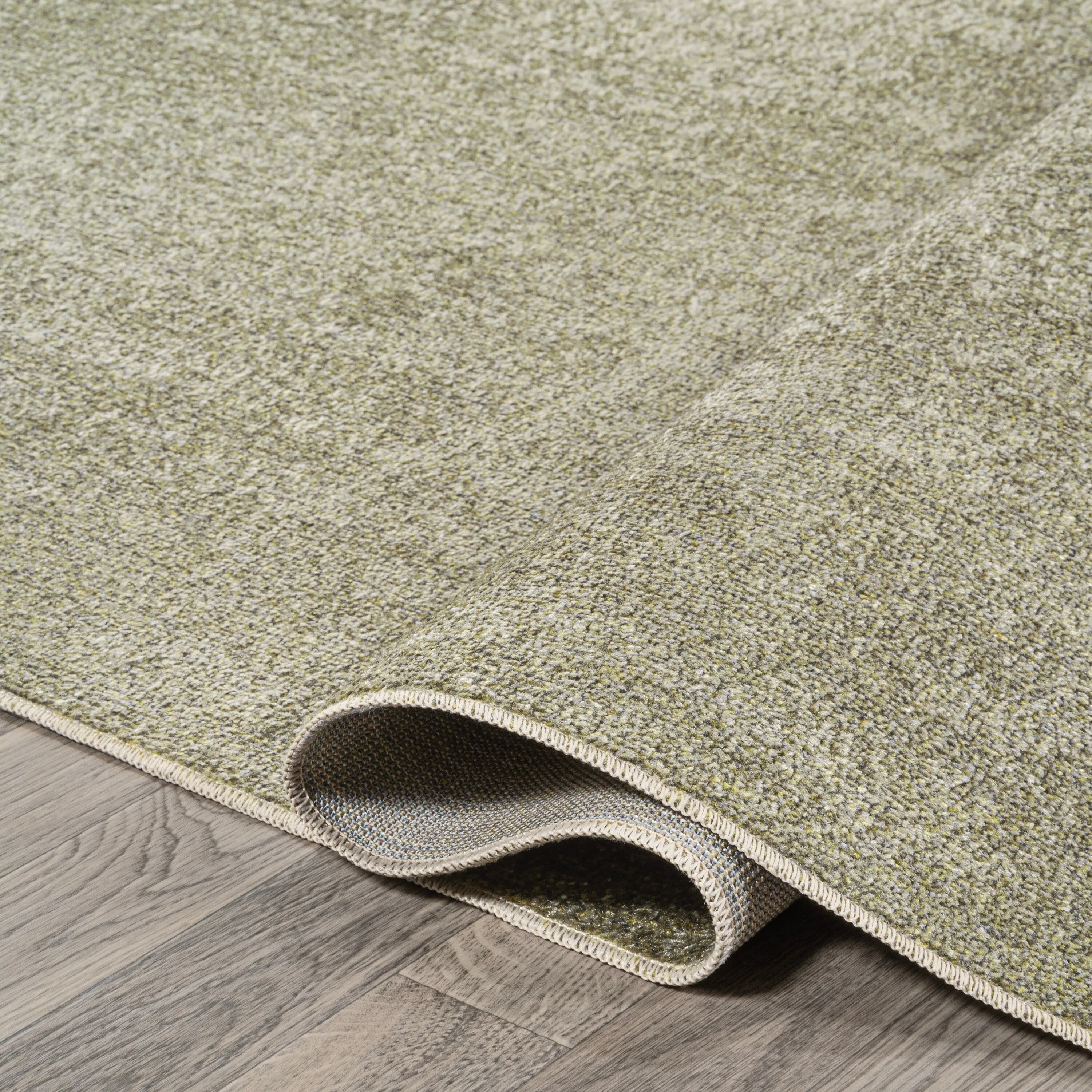 JONATHAN Y Fawning Classic Solid Low-Pile Machine-Washable Terra Area Rug