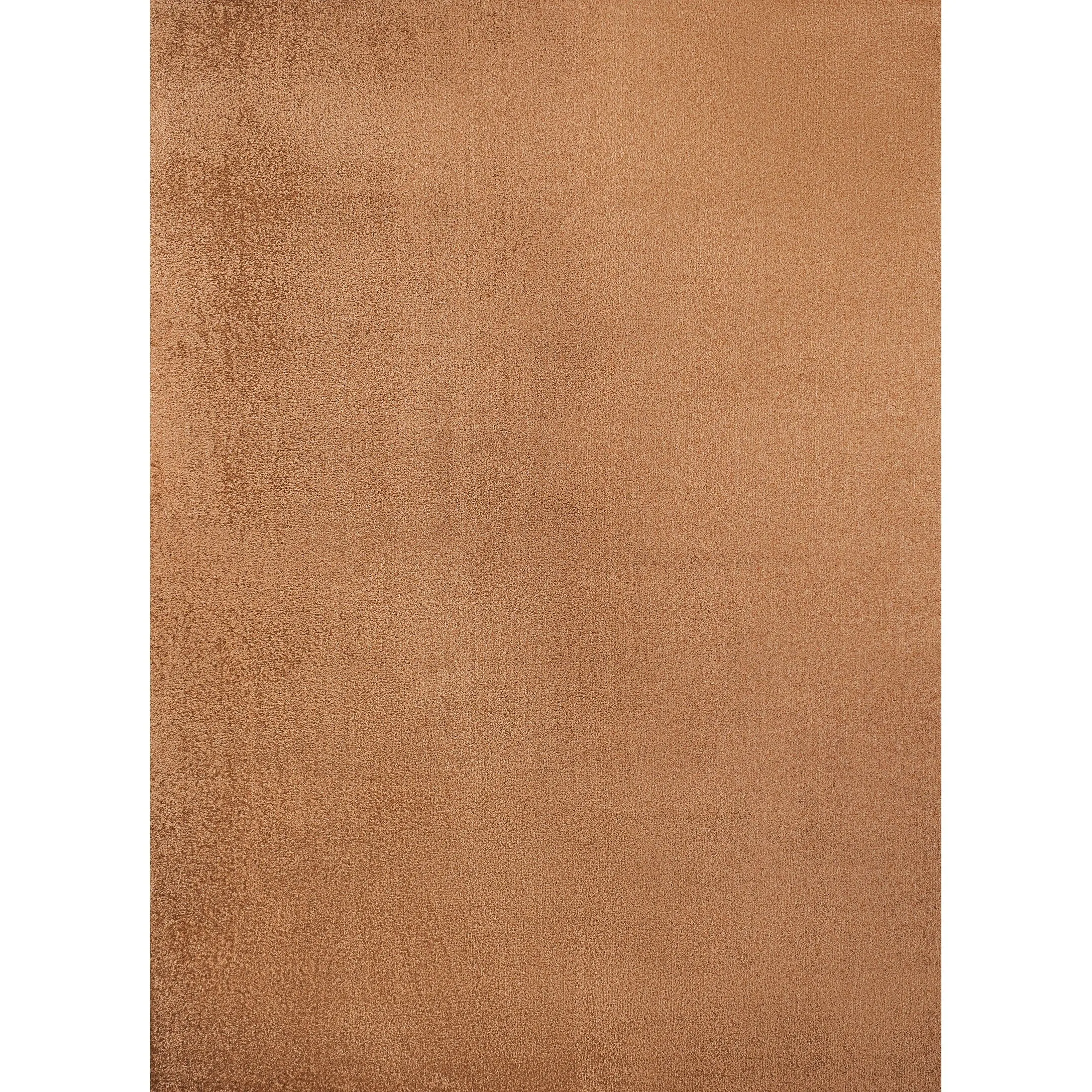JONATHAN Y Fawning Classic Solid Low-Pile Machine-Washable Terra Area Rug