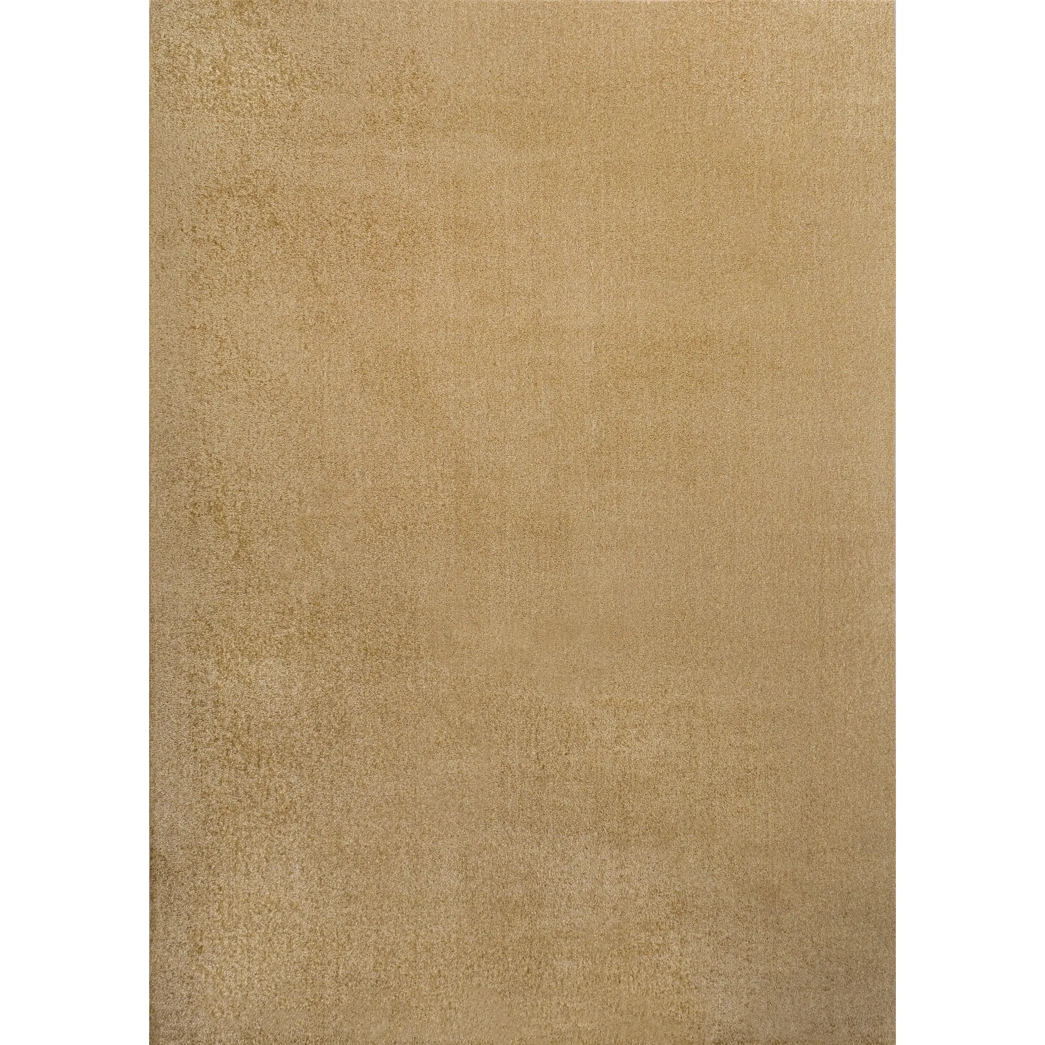 JONATHAN Y Fawning Classic Solid Low-Pile Machine-Washable Terra Area Rug