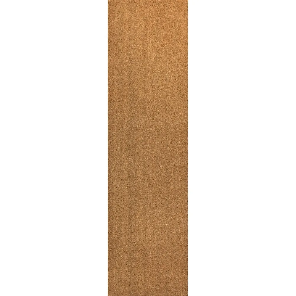 JONATHAN Y Freya Classic Casual Commerical Natural Coir Light Brown Doormat