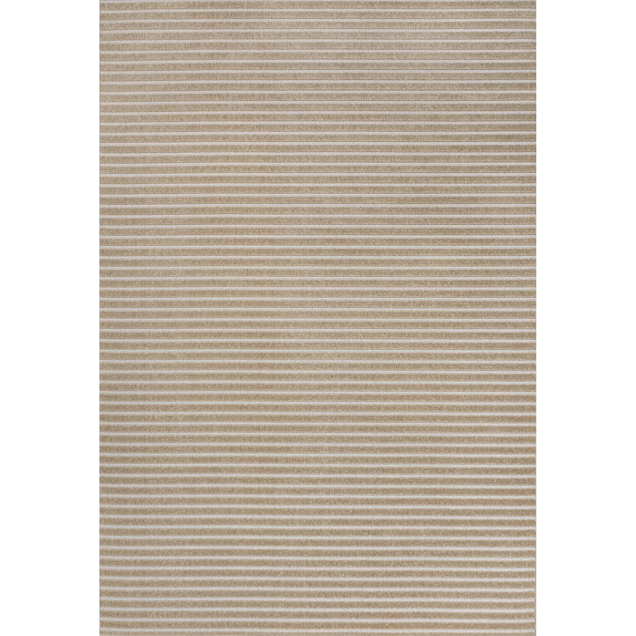 JONATHAN Y Maribo Minimalist Scandi Striped Navy/ivory Area Rug