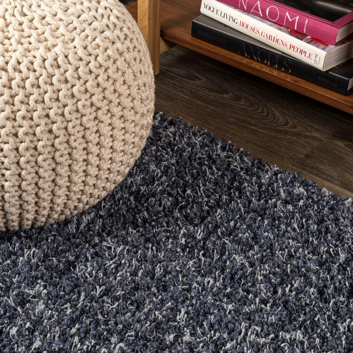 JONATHAN Y Modern Shag Plush Area Rug
