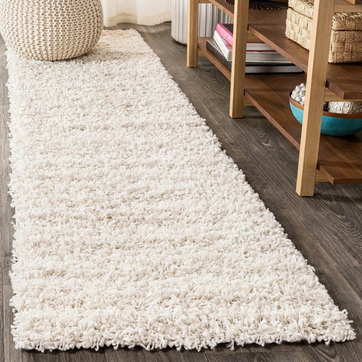 JONATHAN Y Modern Shag Plush Area Rug