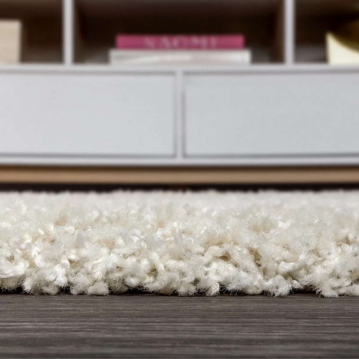 JONATHAN Y Modern Shag Plush Area Rug