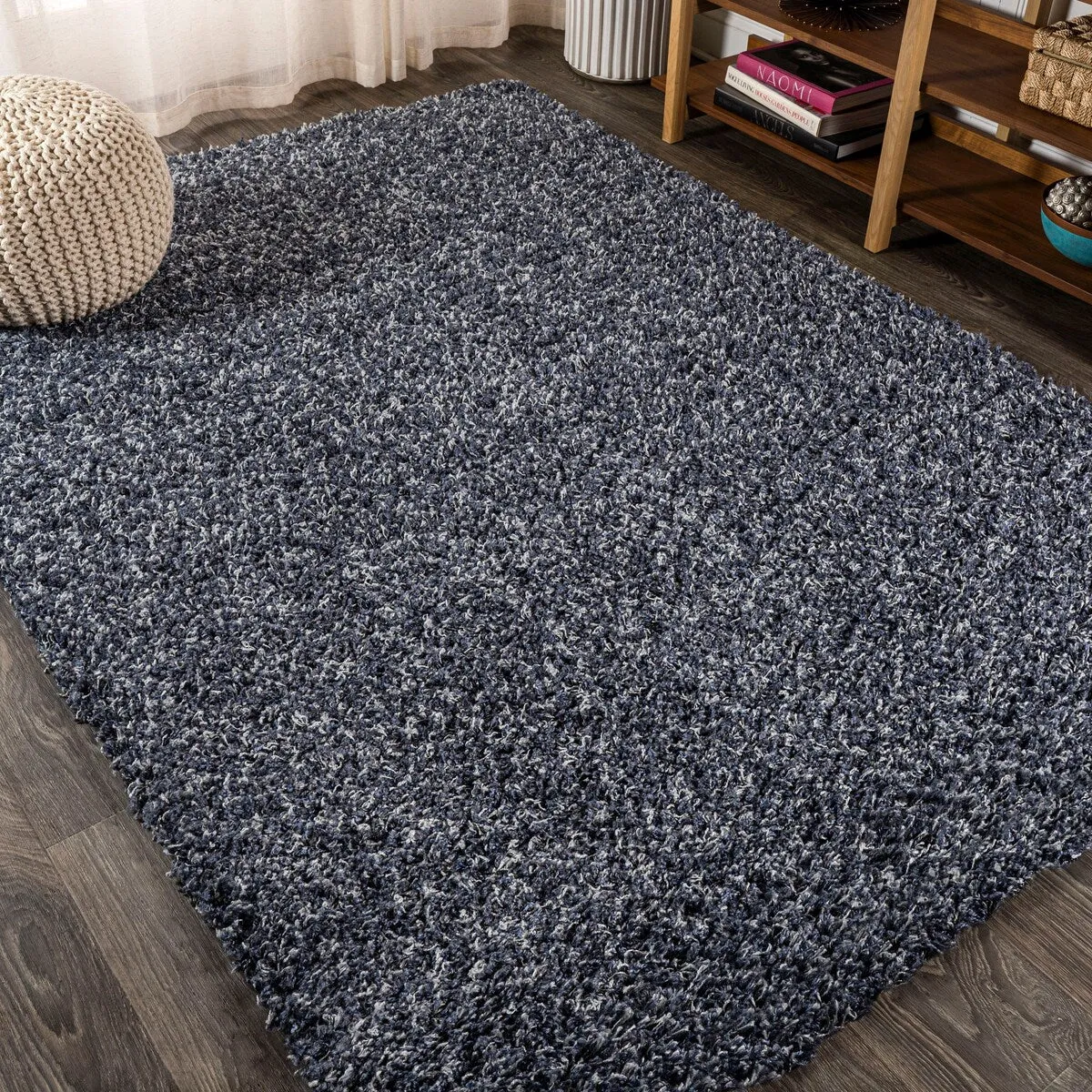 JONATHAN Y Modern Shag Plush Area Rug