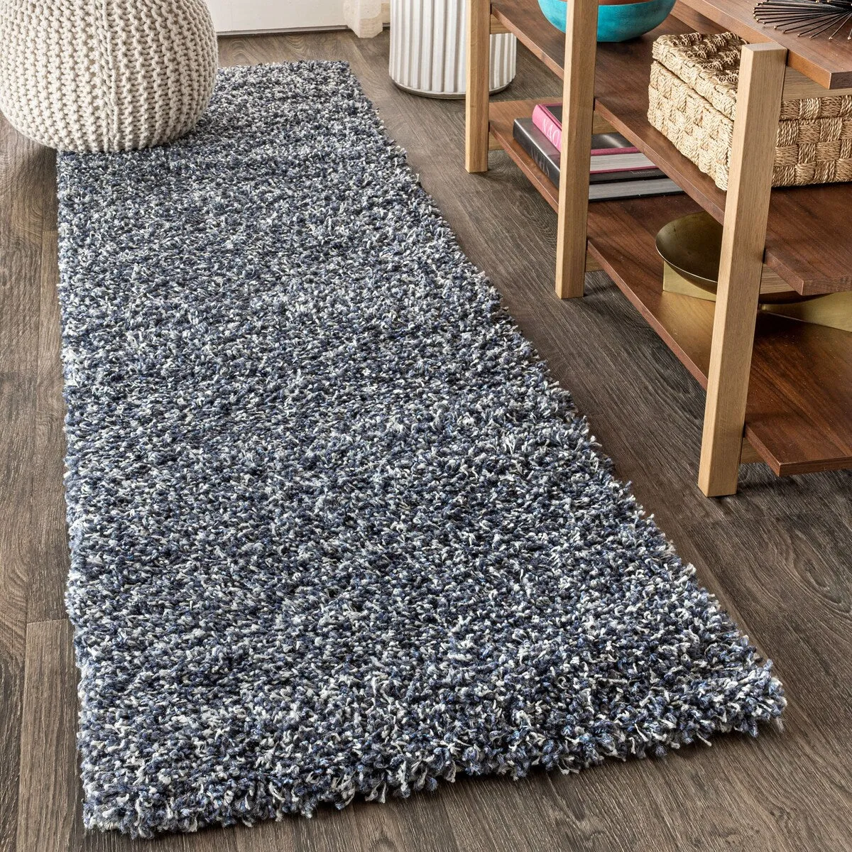 JONATHAN Y Modern Shag Plush Area Rug