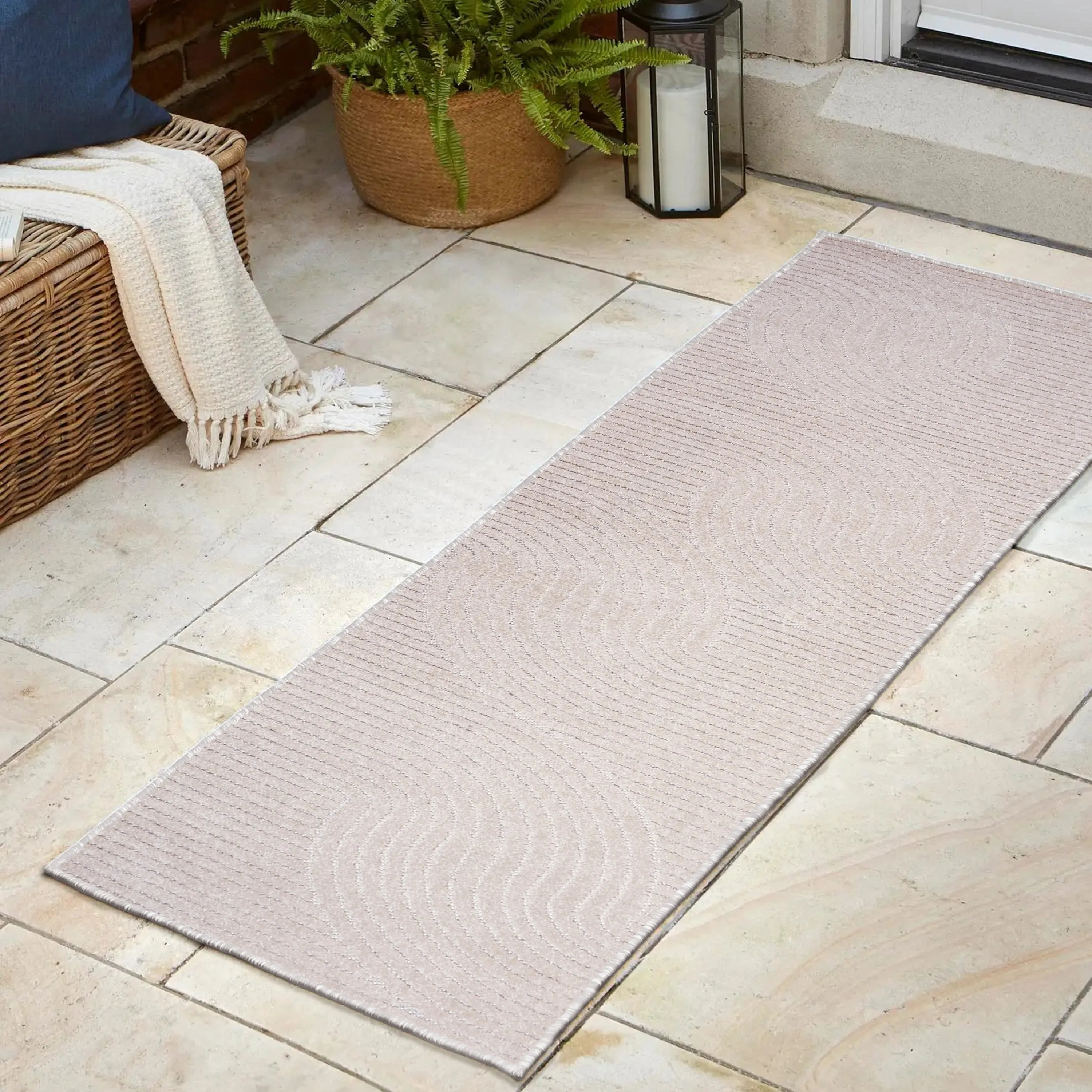 JONATHAN Y Odense Minimalist Curve Geometric Gray/Ivory Area Rug