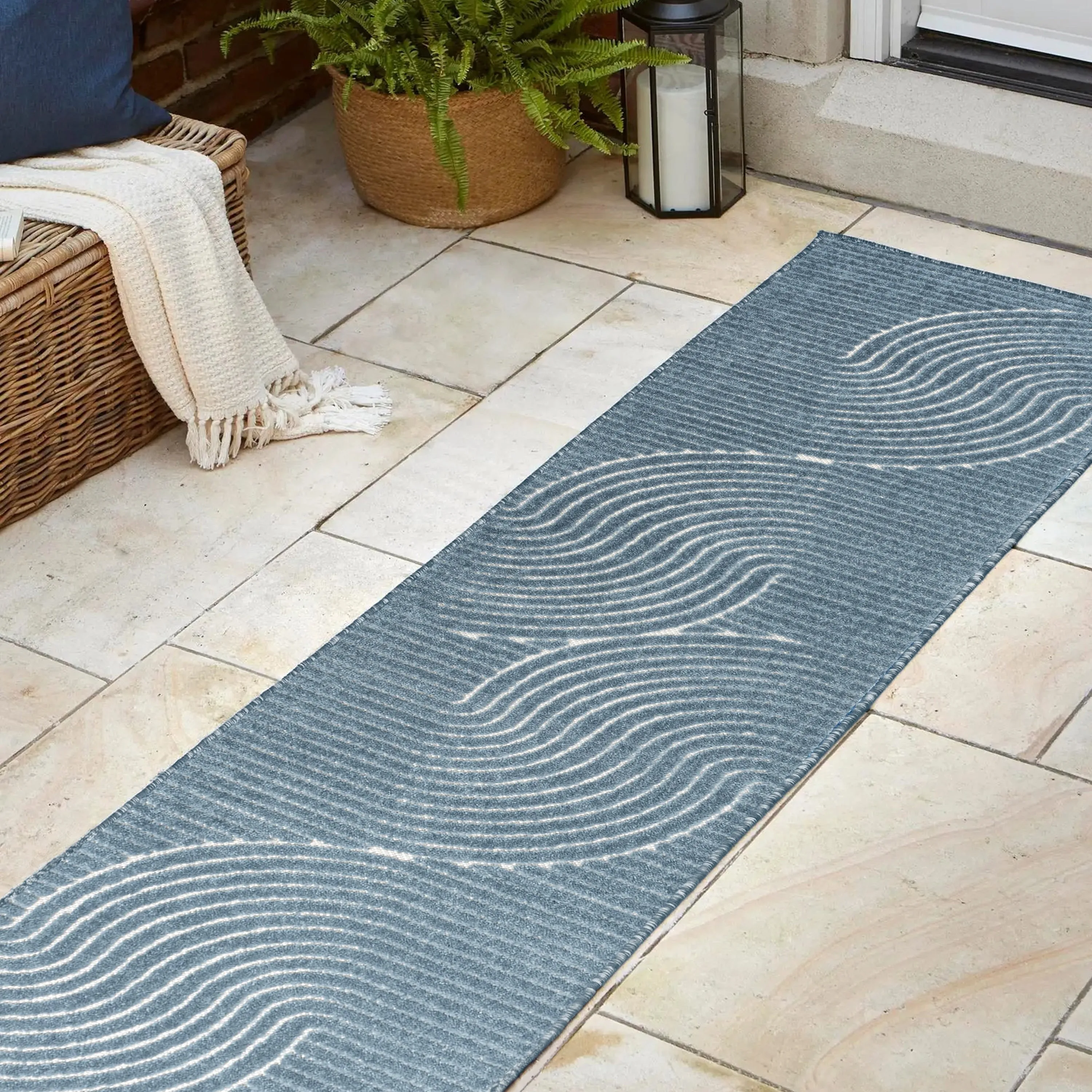 JONATHAN Y Odense Minimalist Curve Geometric Gray/Ivory Area Rug