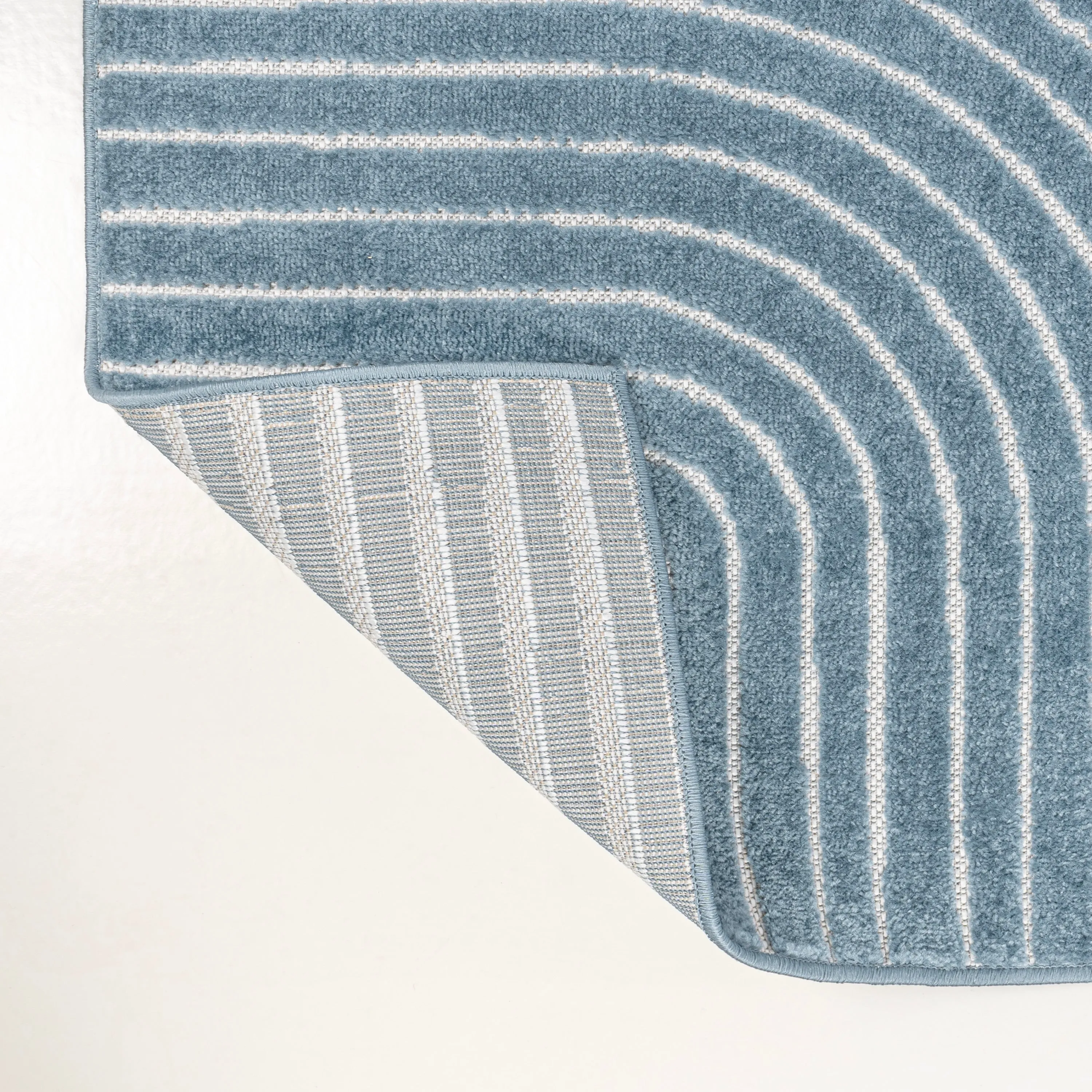 JONATHAN Y Odense Minimalist Curve Geometric Gray/Ivory Area Rug