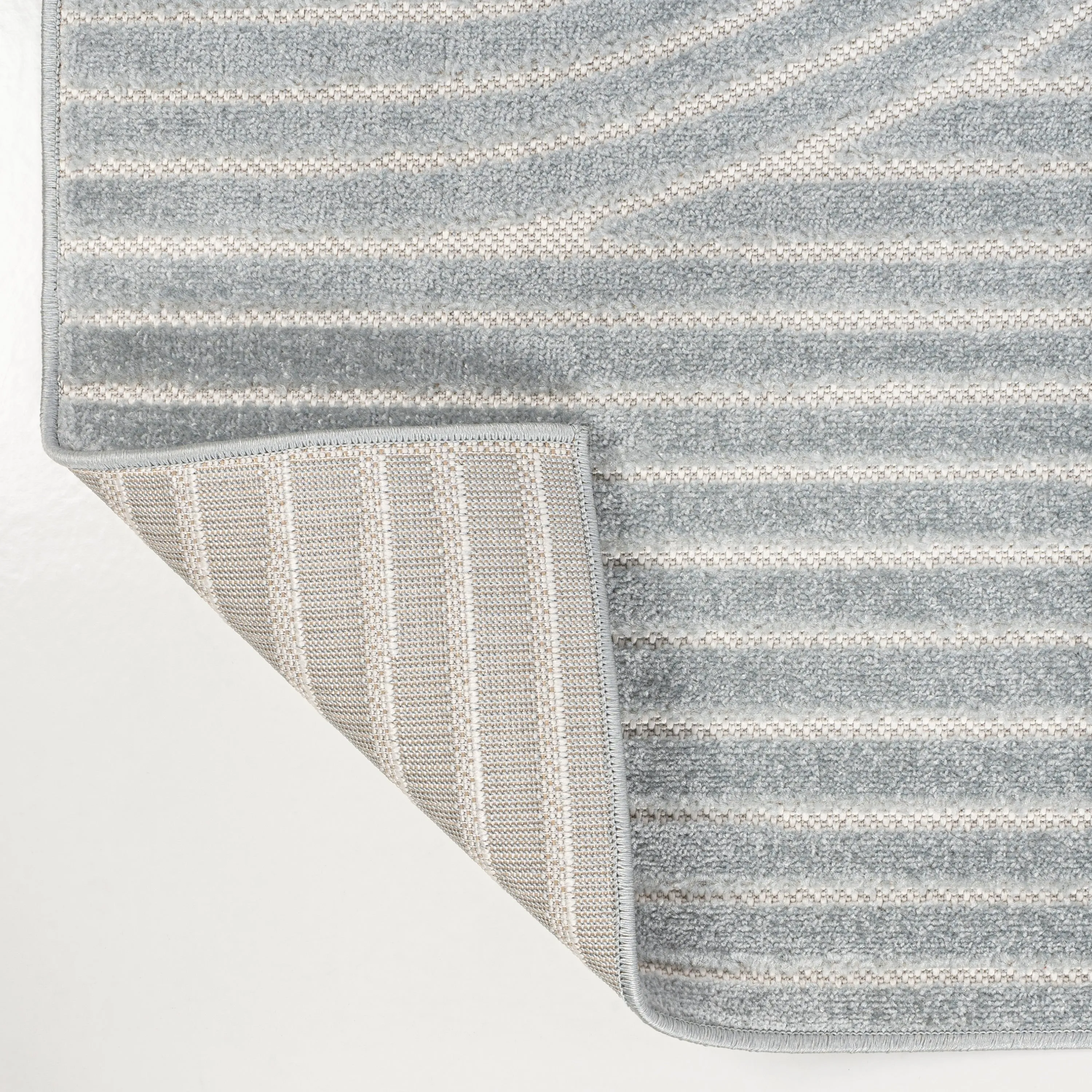 JONATHAN Y Odense Minimalist Curve Geometric Gray/Ivory Area Rug