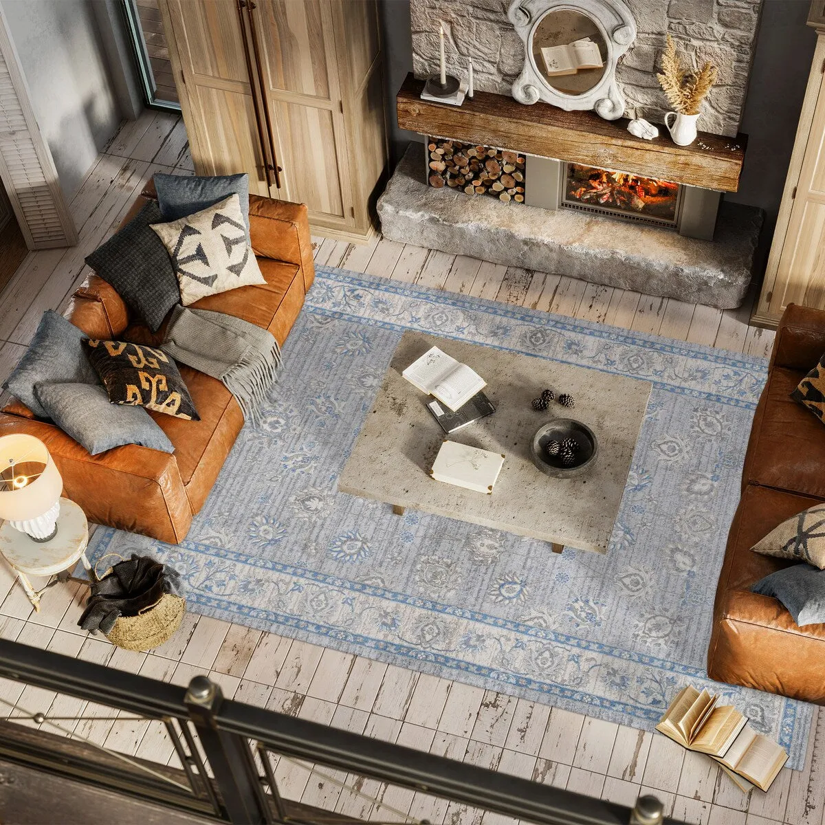 JONATHAN Y Traditional Persian Vintage Moroccan Area Rug