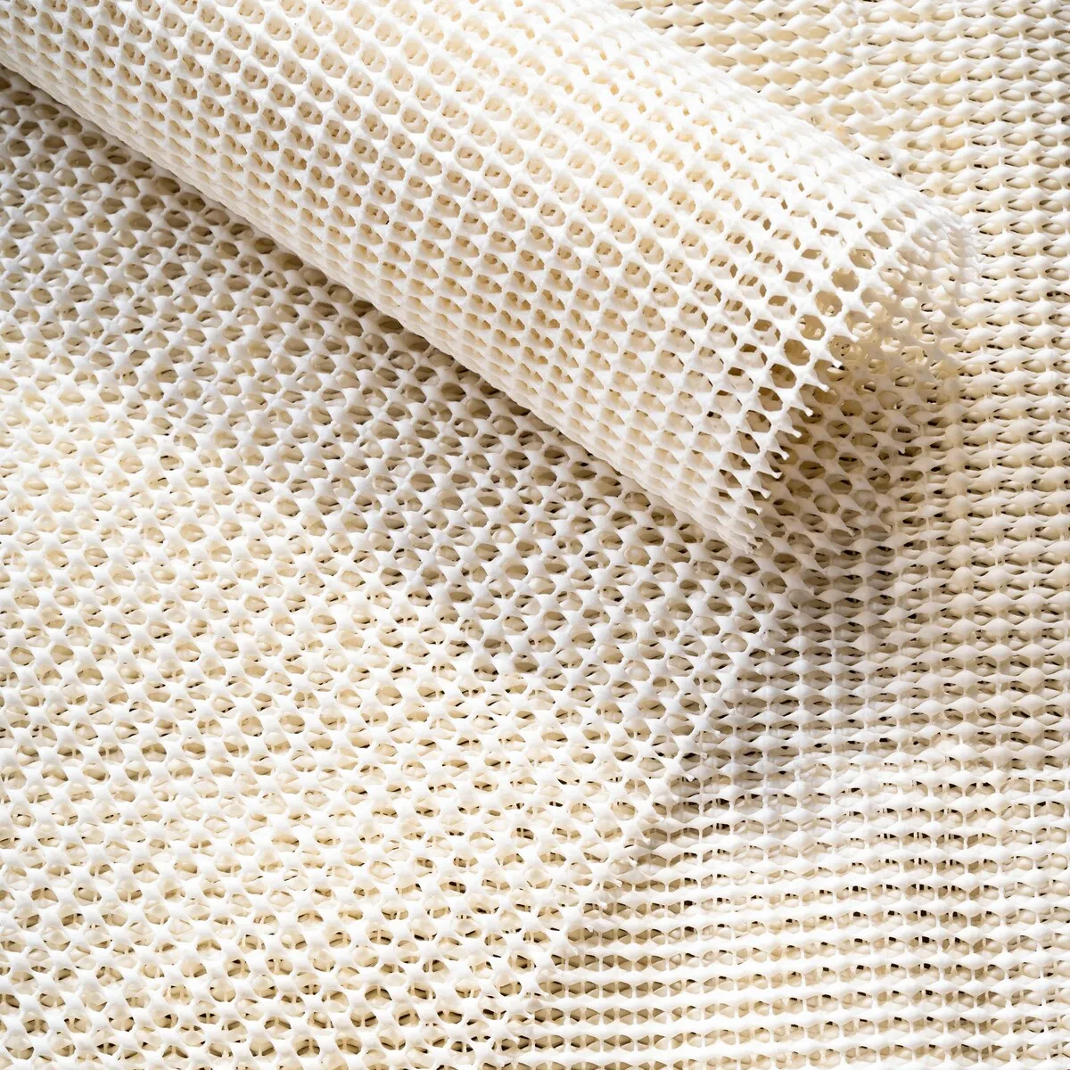 JONATHAN Y Ultra Stop Rug Pad Cream Pad - White