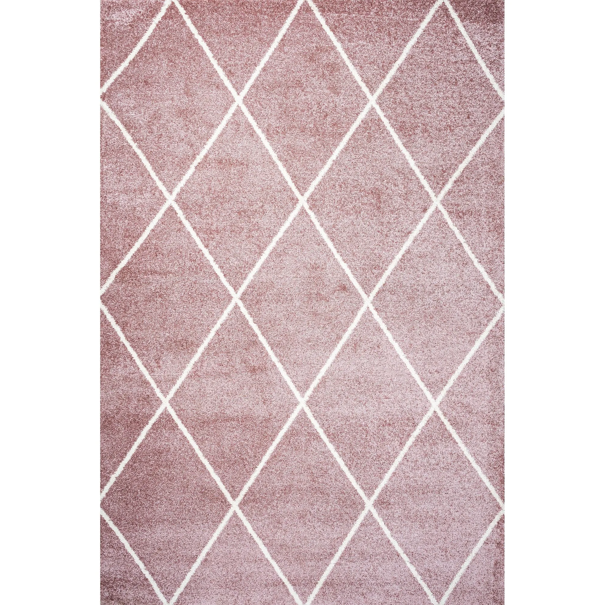 JONATHAN Y Viscon Minimalist Diamond Trellis Area Rug