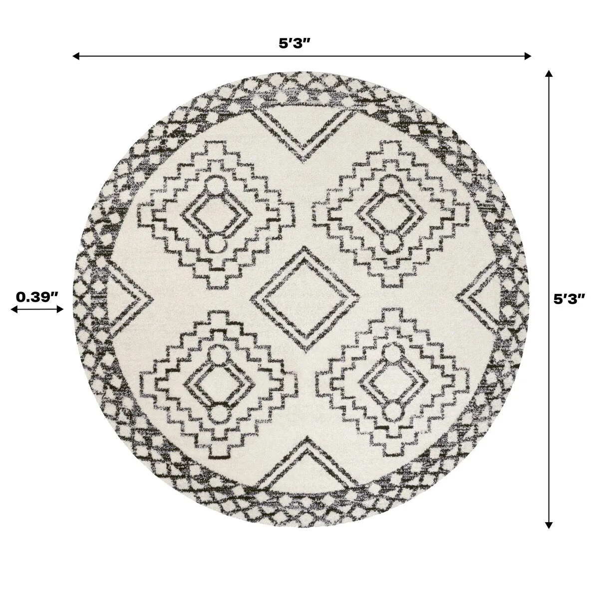 JONATHAN Y Williamsburg Moroccan Beni Souk Area Rug