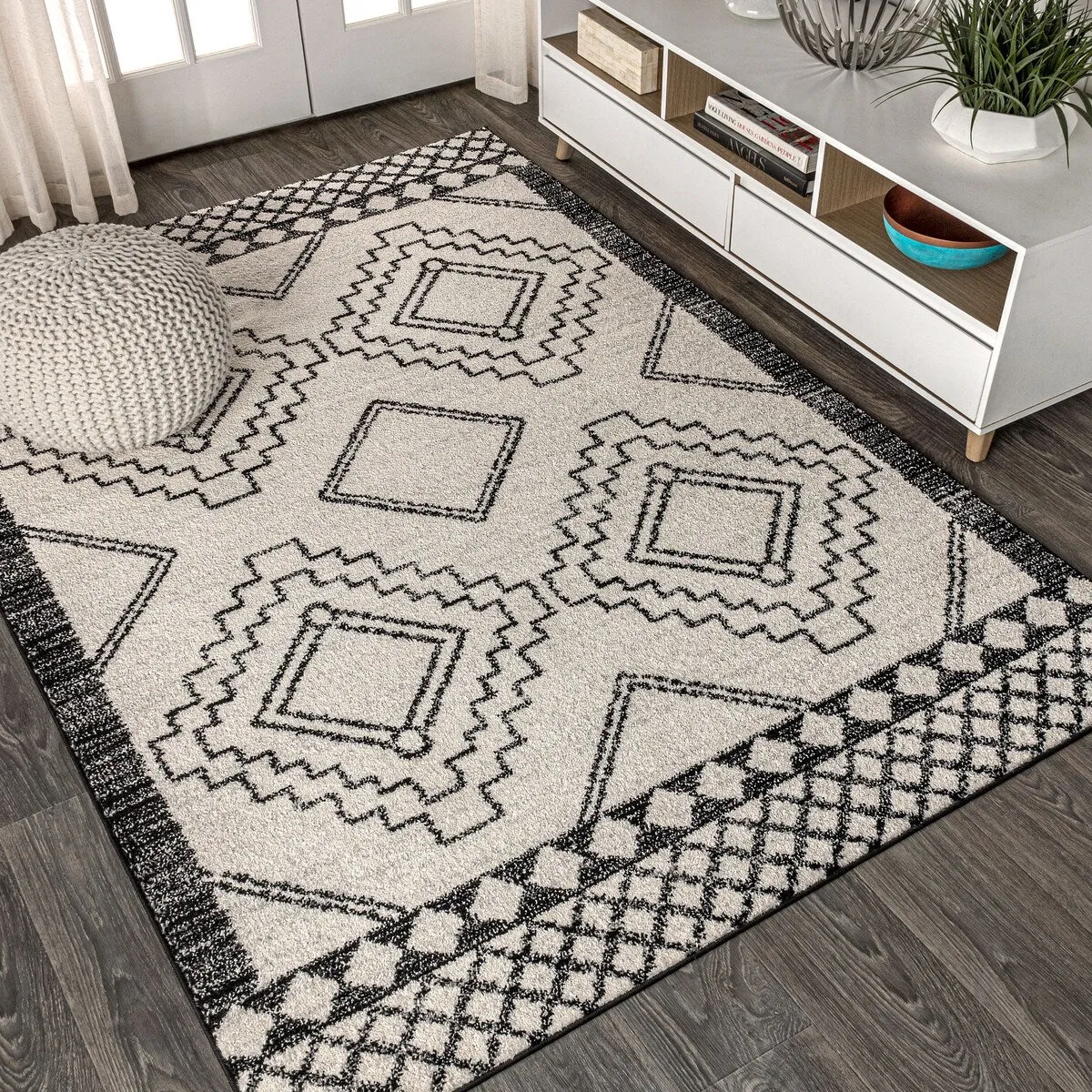 JONATHAN Y Williamsburg Moroccan Beni Souk Area Rug