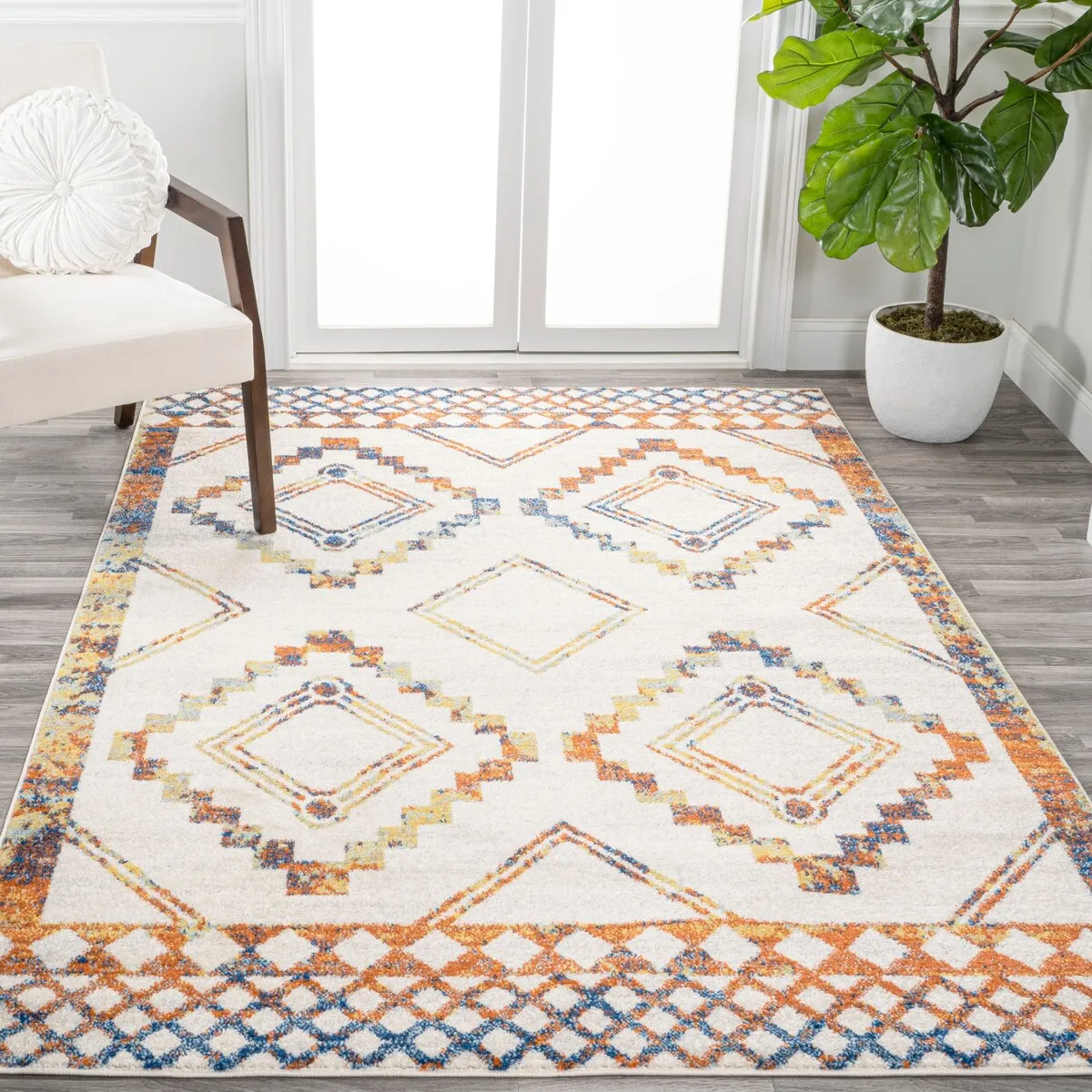 JONATHAN Y Williamsburg Moroccan Beni Souk Area Rug