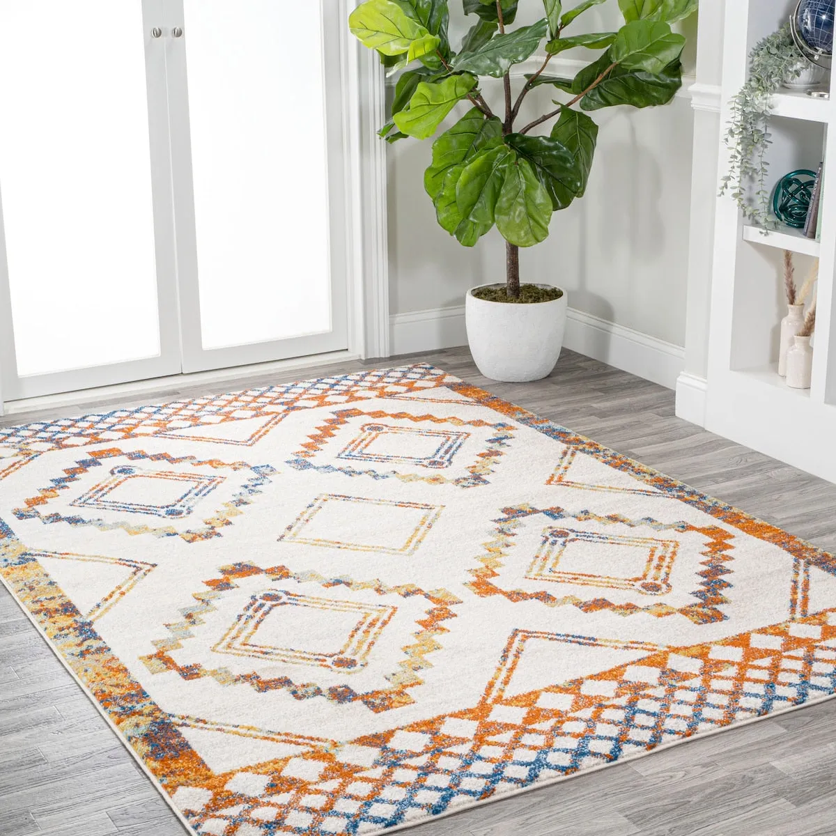 JONATHAN Y Williamsburg Moroccan Beni Souk Area Rug