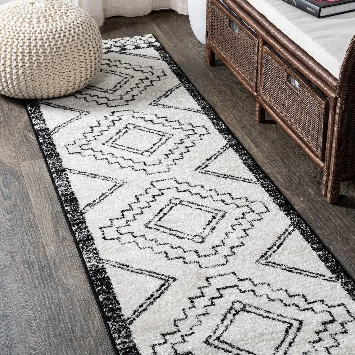 JONATHAN Y Williamsburg Moroccan Beni Souk Area Rug