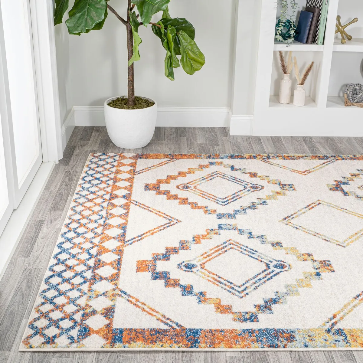 JONATHAN Y Williamsburg Moroccan Beni Souk Area Rug