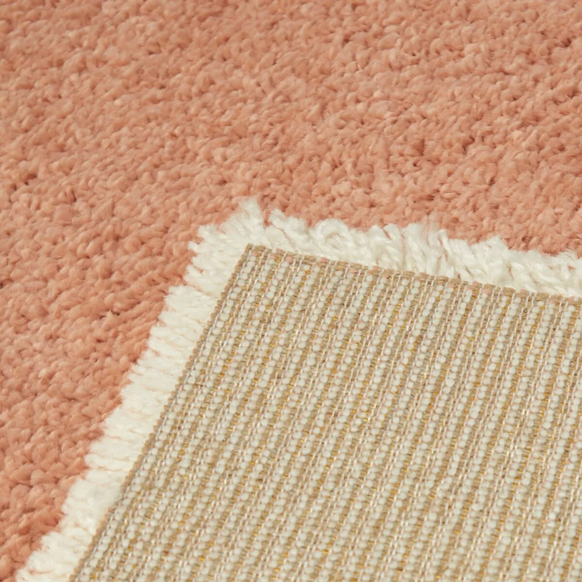 Joshua Modern Color Block Shag Area Rug