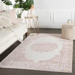 Juniper Home Fables Collection Oriental Medallion Area Rug