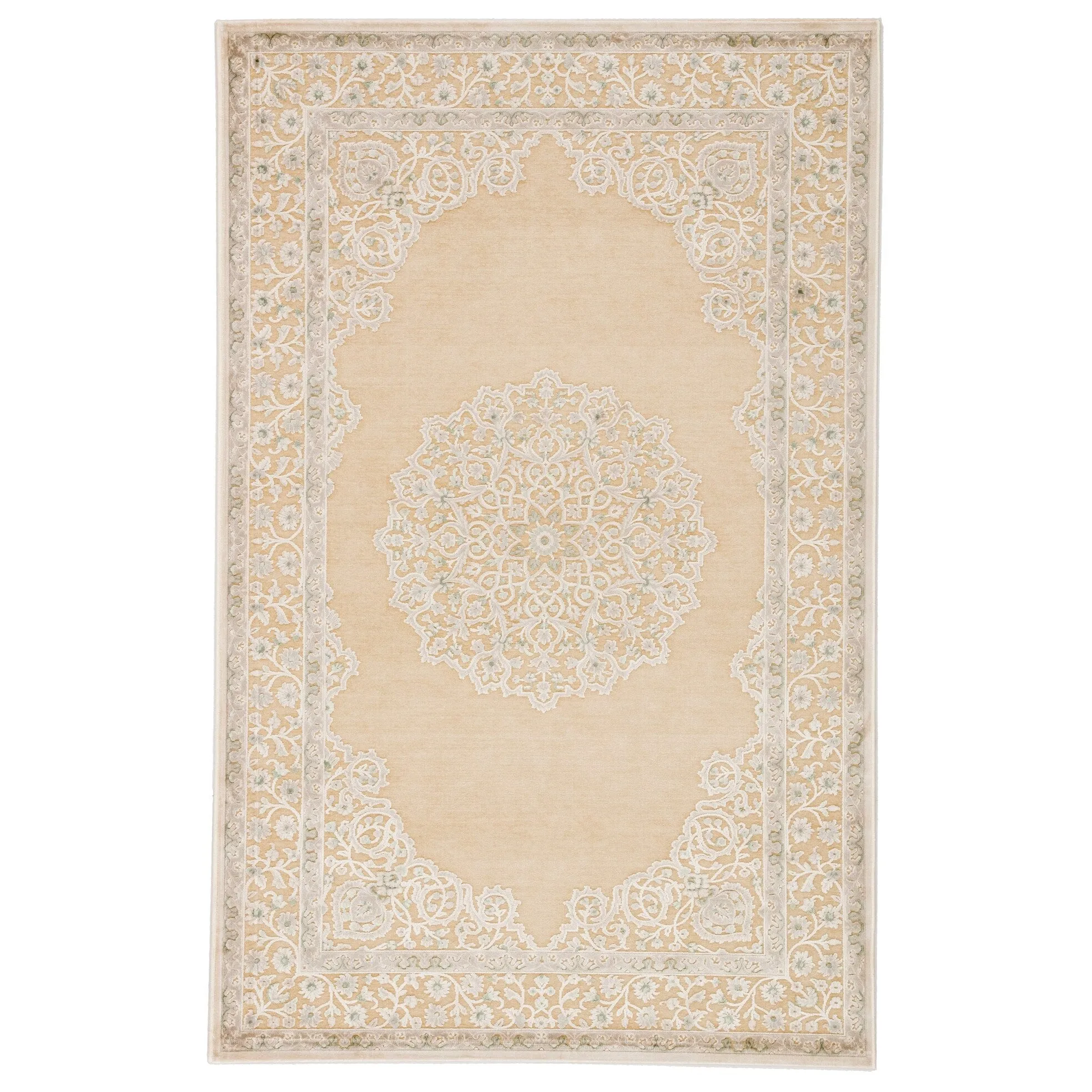 Juniper Home Fables Collection Oriental Medallion Area Rug