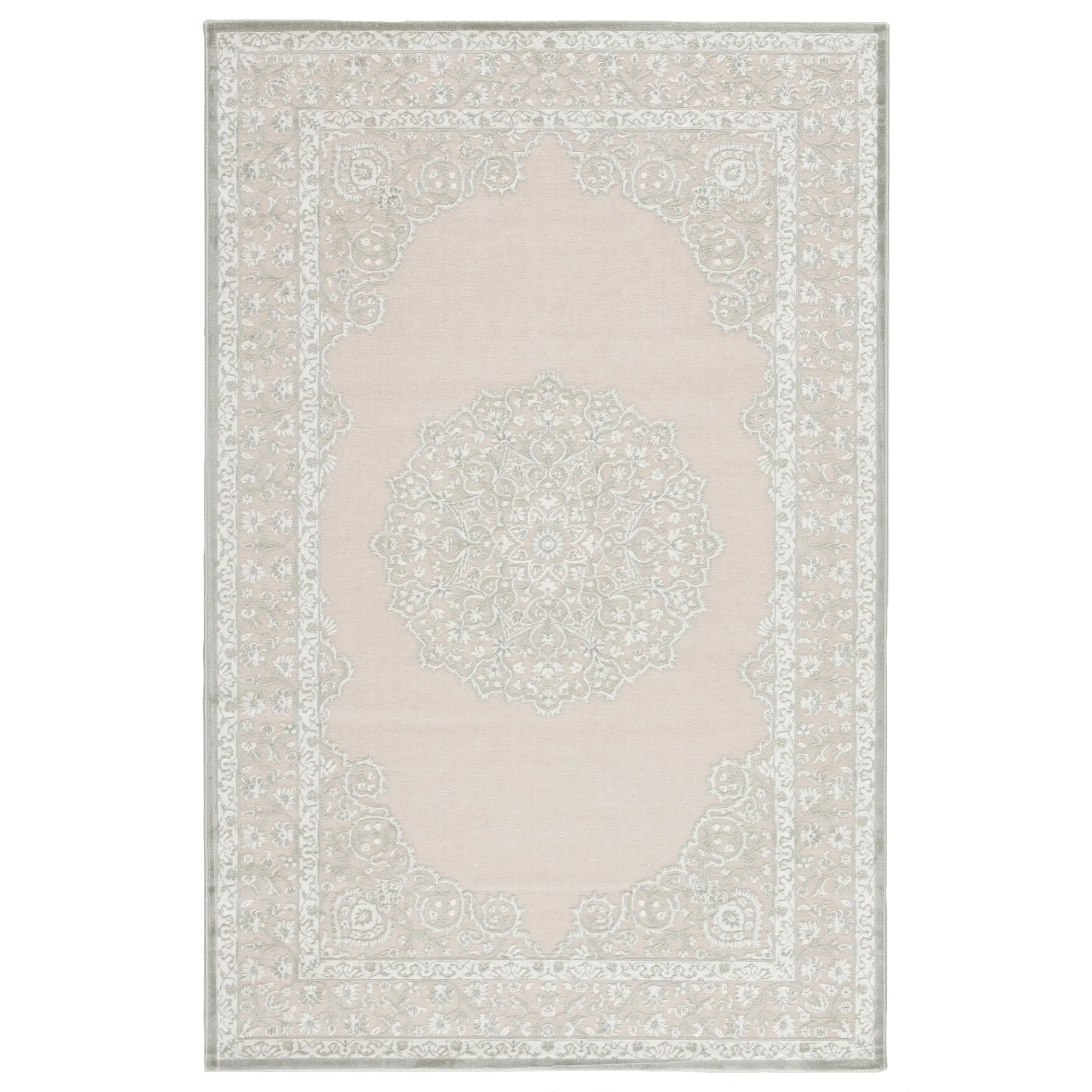 Juniper Home Fables Collection Oriental Medallion Area Rug