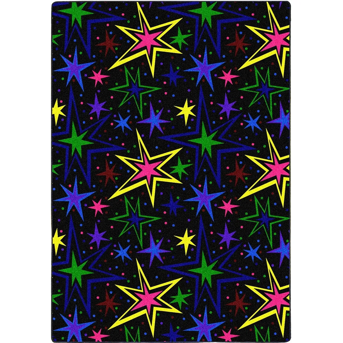 Kapow Fluorescent Nylon Area Rug
