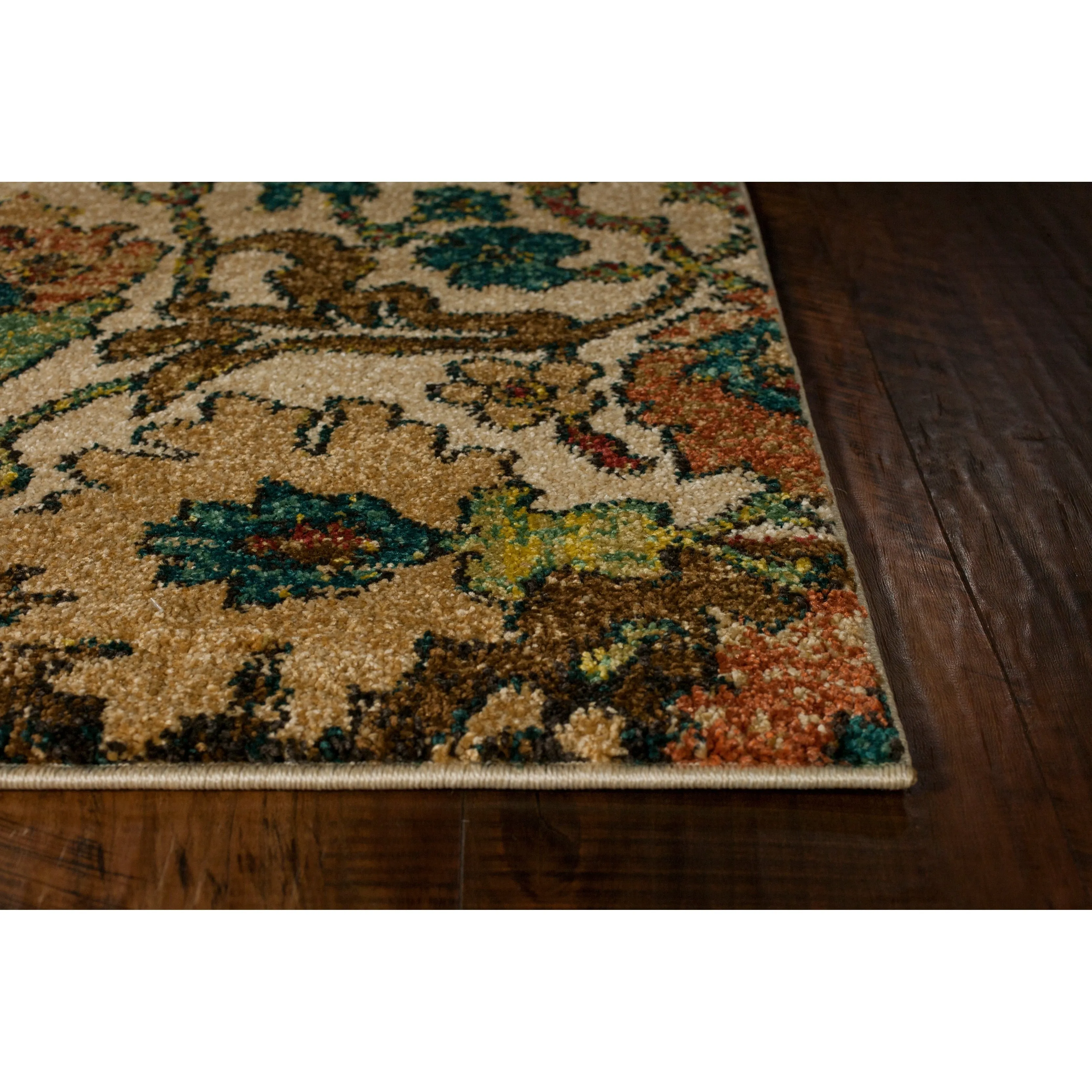 Kas Rugs Casablanca Mid-Century Floral Area Rug