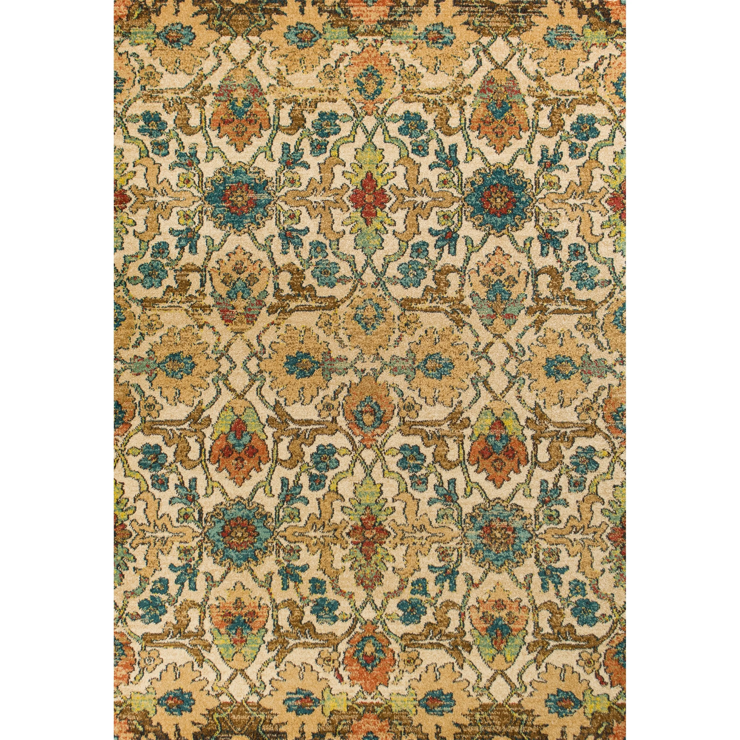 Kas Rugs Casablanca Mid-Century Floral Area Rug