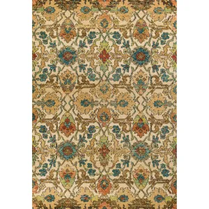 Kas Rugs Casablanca Mid-Century Floral Area Rug