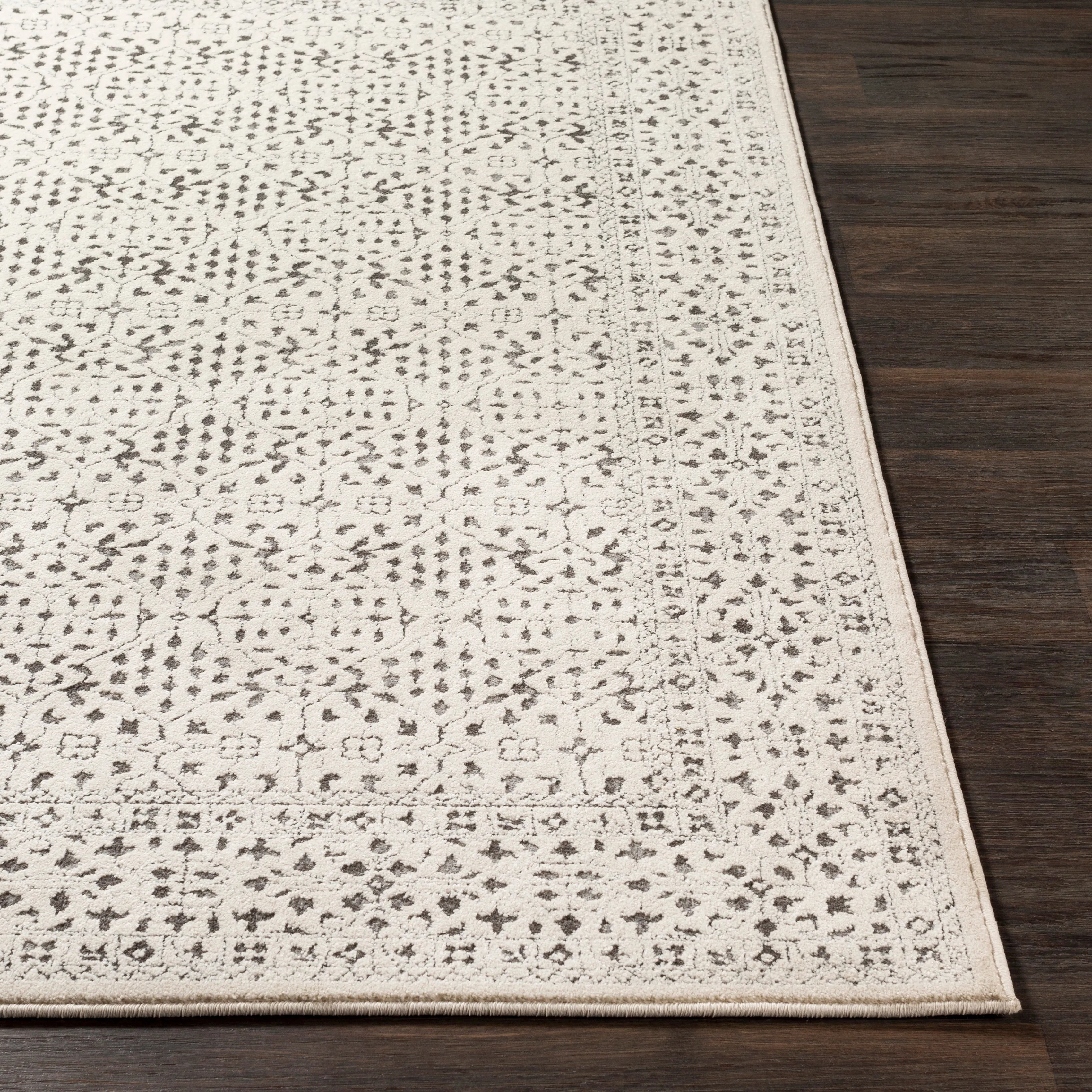 Katenka Grey Traditional Area Rug - 7' 10 x 10' 3