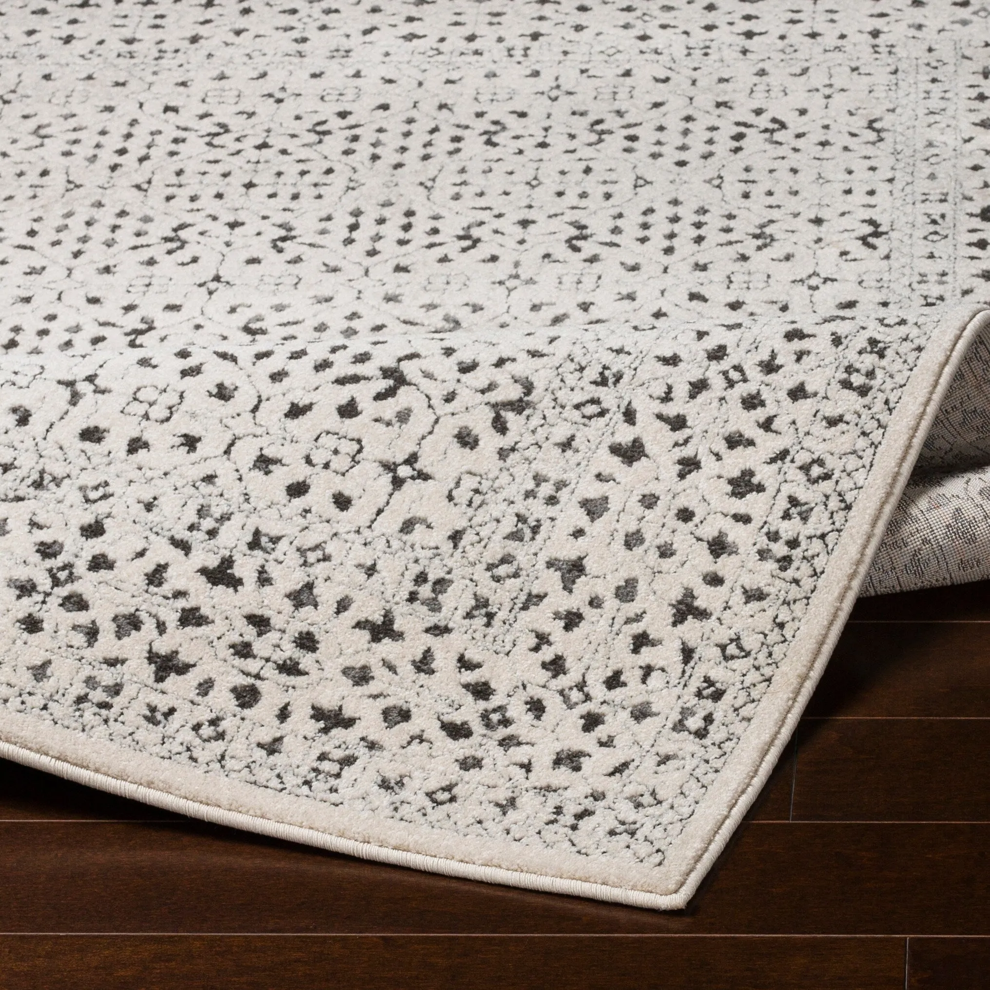 Katenka Grey Traditional Area Rug - 7' 10 x 10' 3