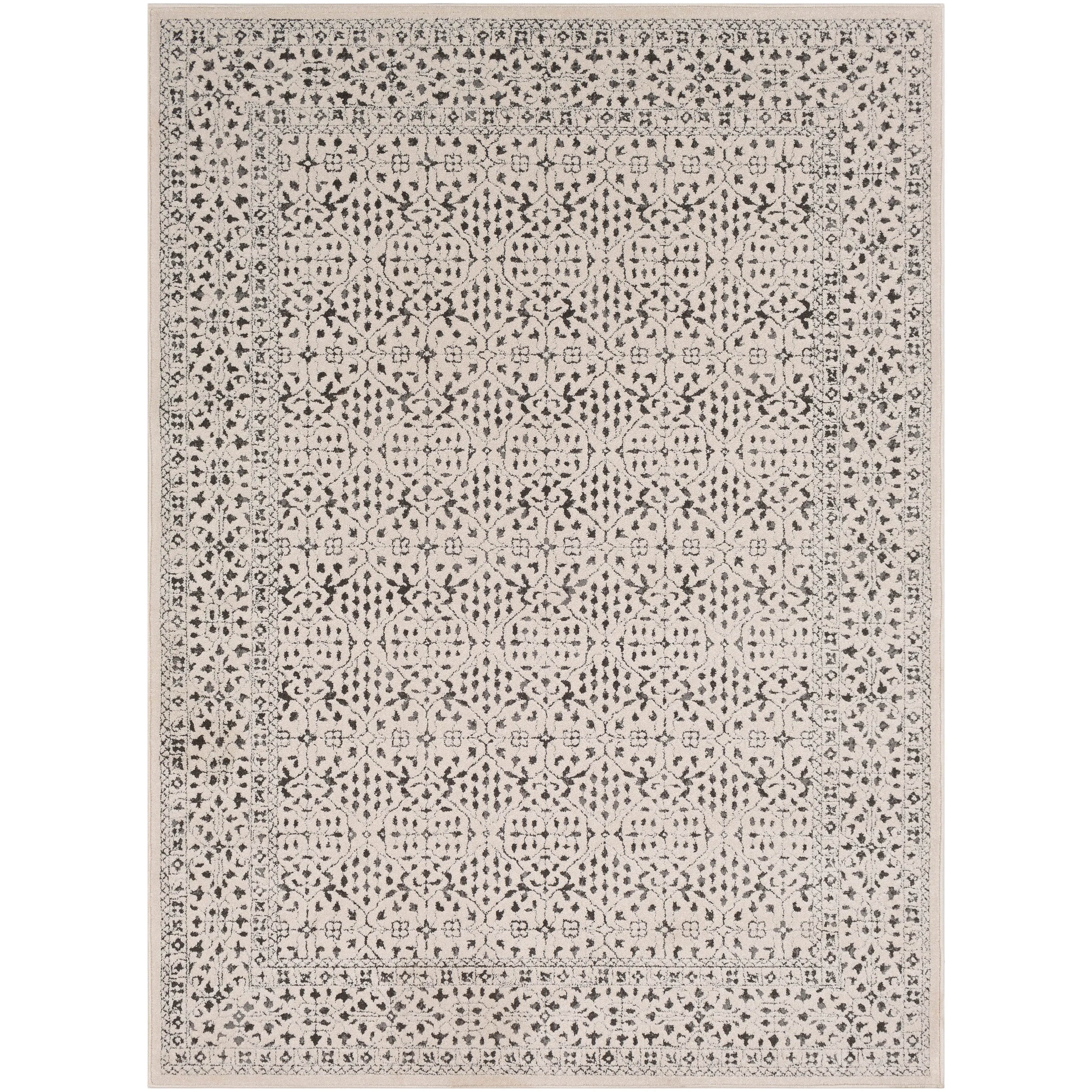 Katenka Grey Traditional Area Rug - 7' 10 x 10' 3
