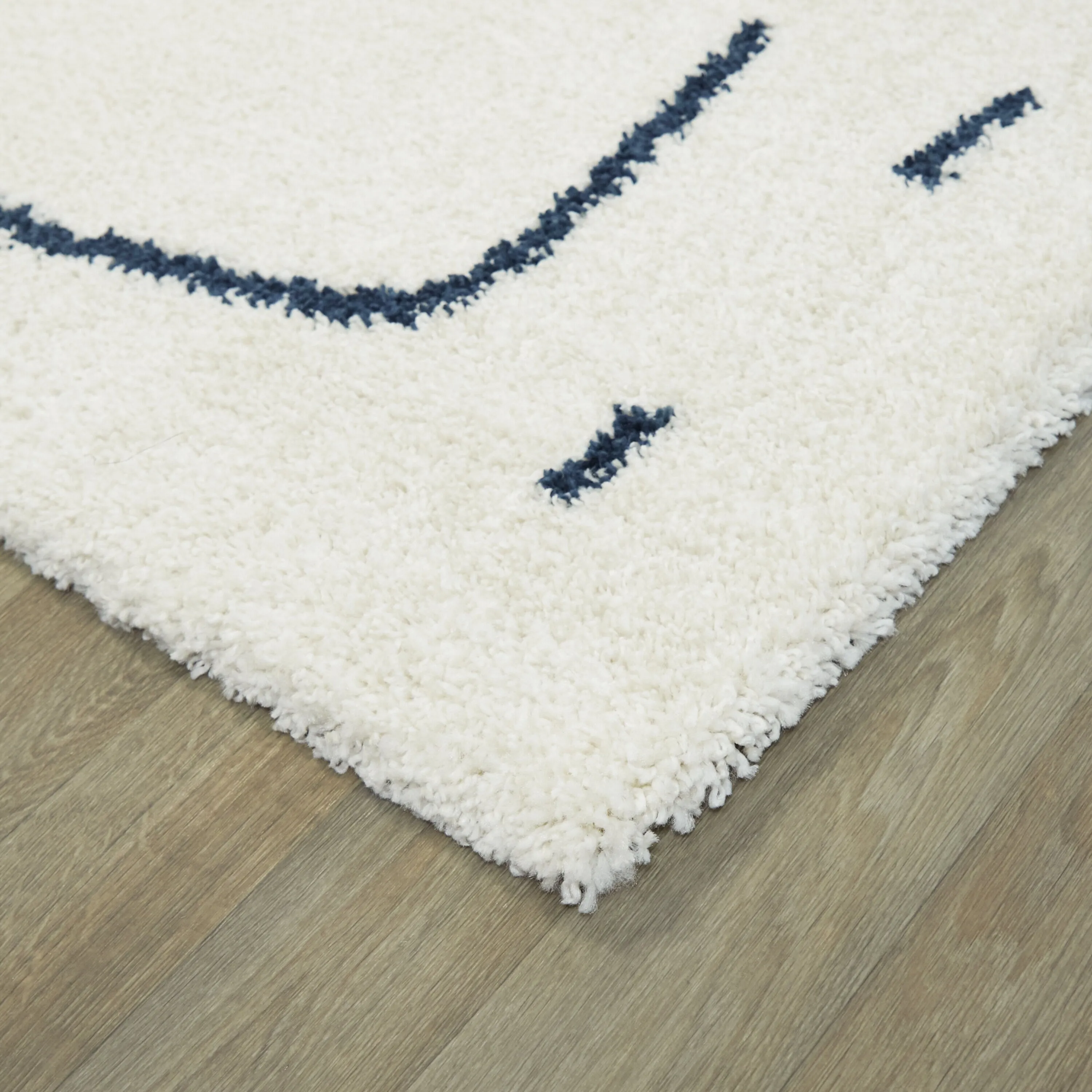 Kiefer Abstract Shag Area Rug