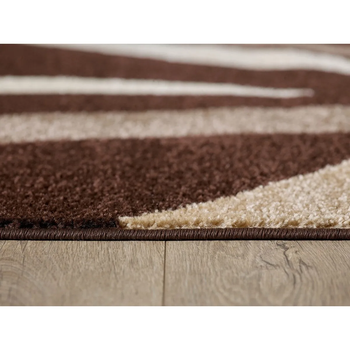 L'Baiet Abigail Brown Graphic Area Rug