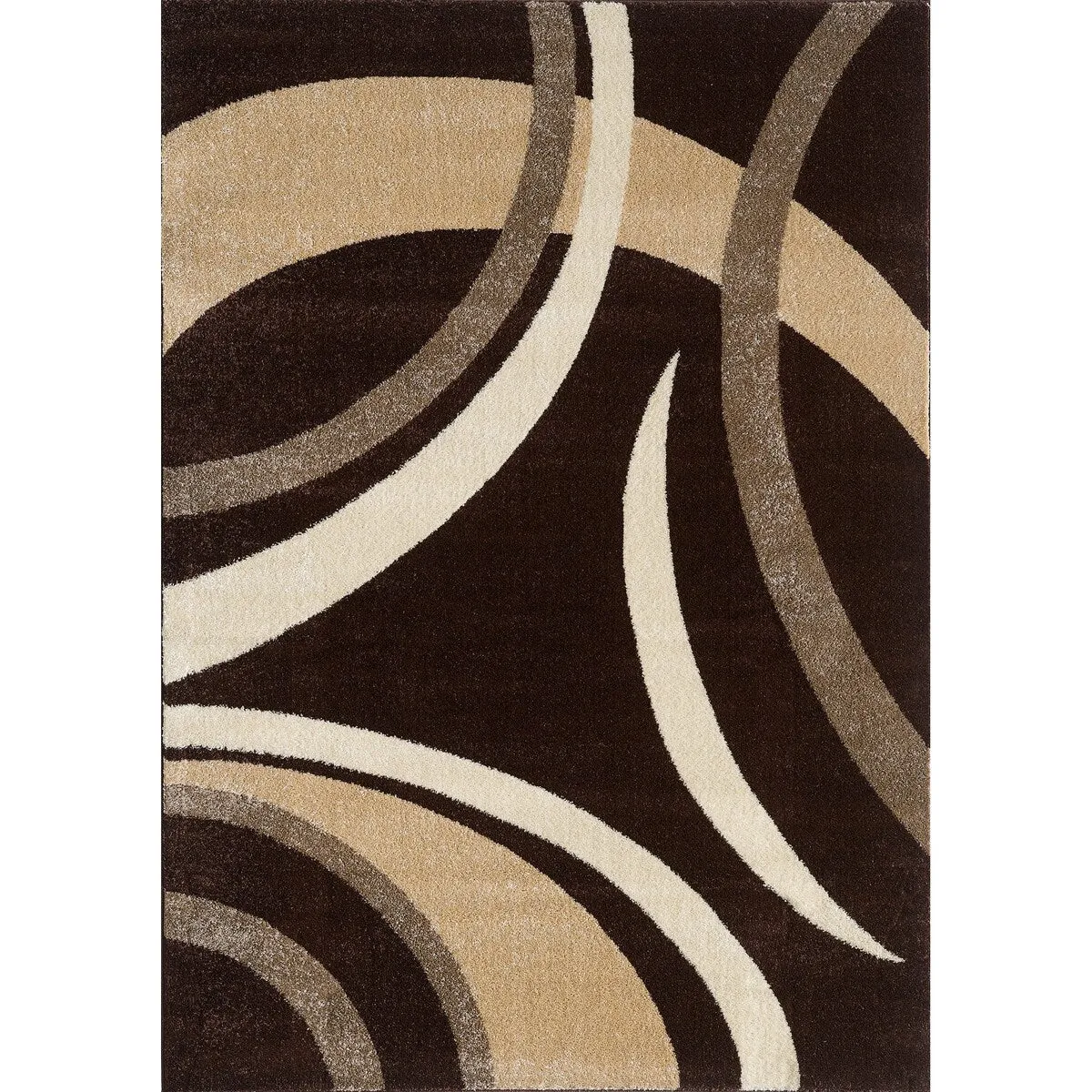 L'Baiet Abigail Brown Graphic Area Rug