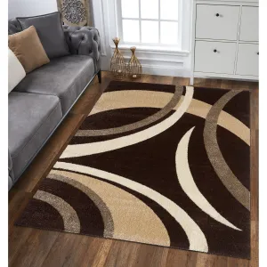 L'Baiet Abigail Brown Graphic Area Rug