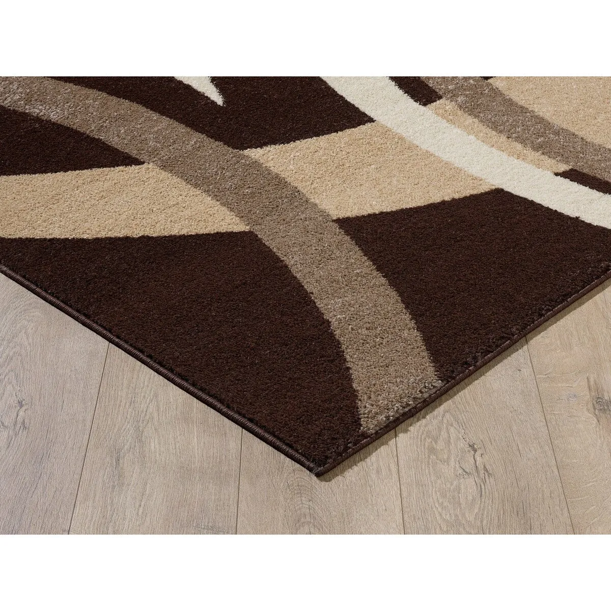 L'Baiet Abigail Brown Graphic Area Rug