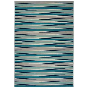 Legata Collection Blue Machine-Made Indoor/OutdoorArea Rug
