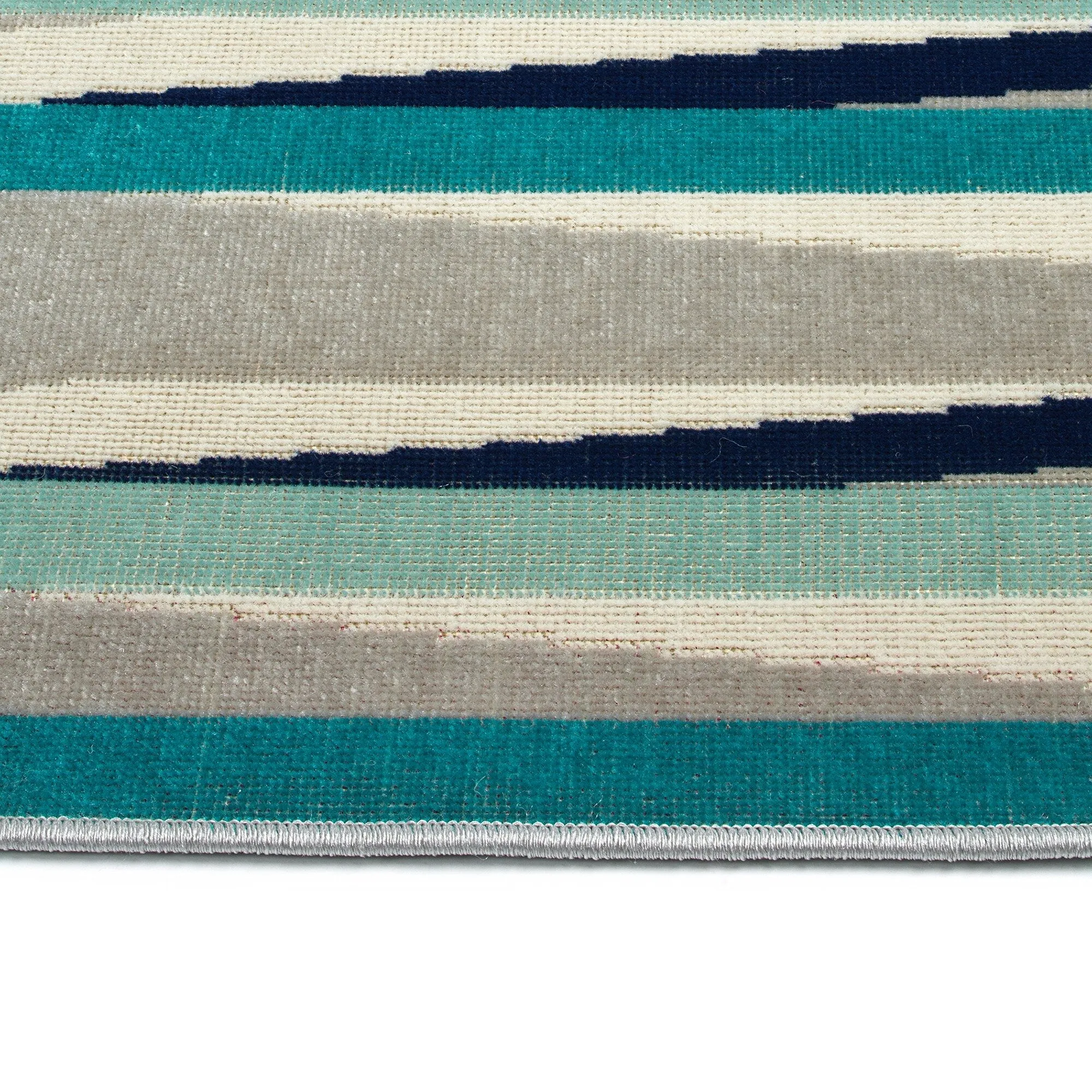 Legata Collection Blue Machine-Made Indoor/OutdoorArea Rug