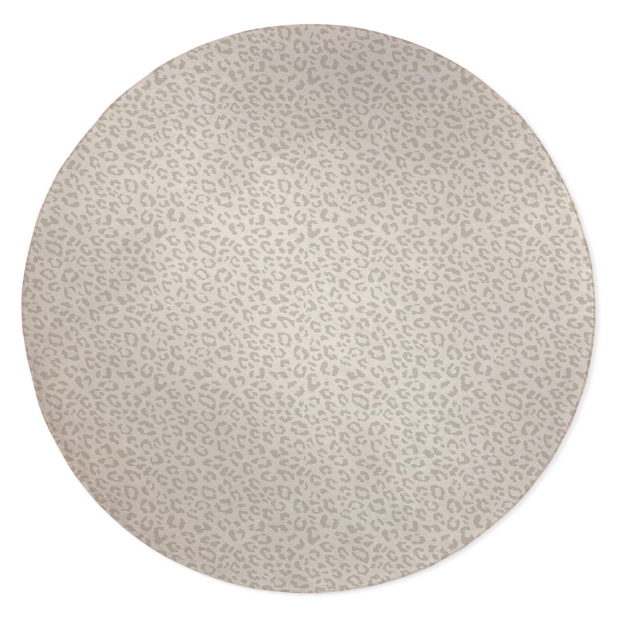 Leopard Ivory Area Rug by Marina Gutierrez