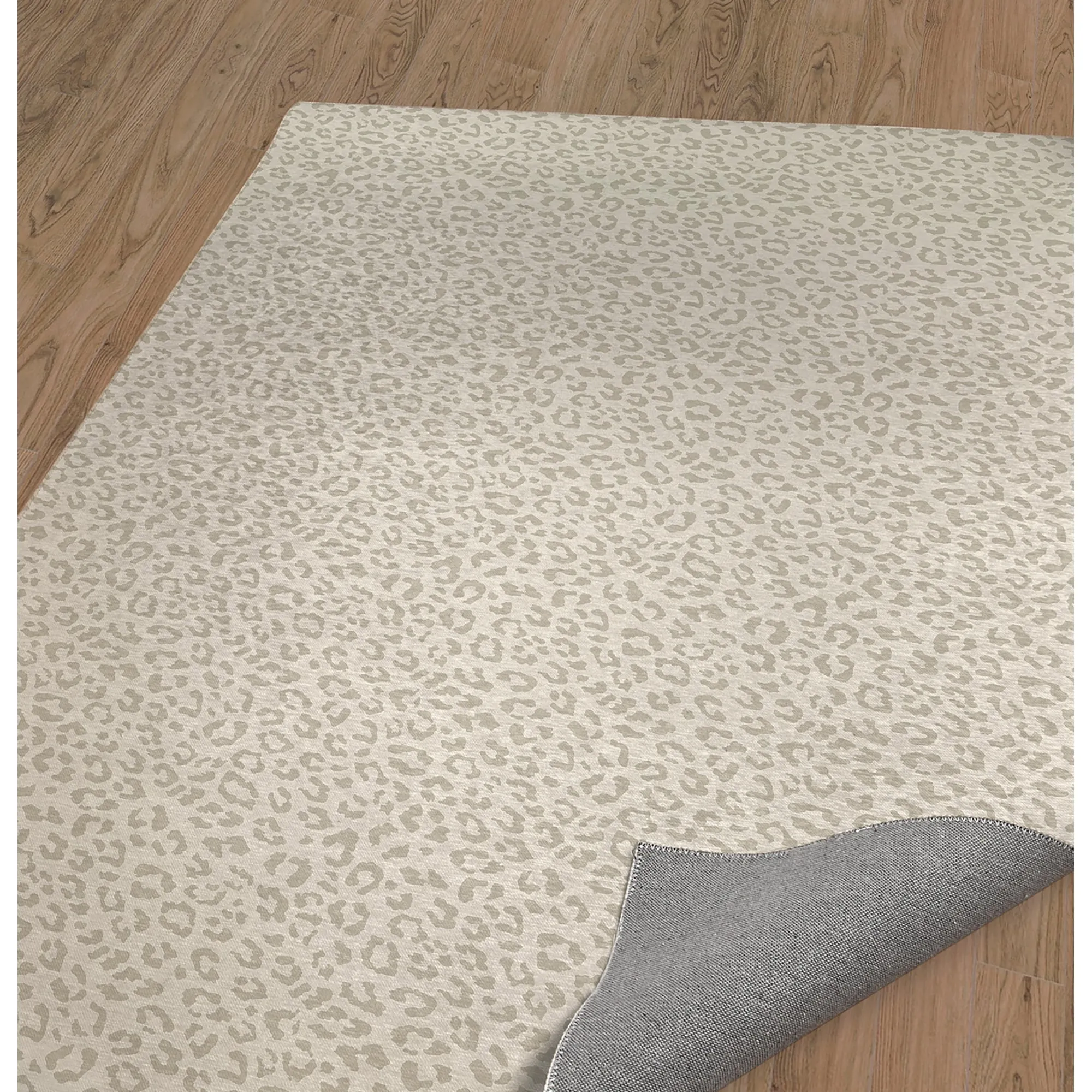 Leopard Ivory Area Rug by Marina Gutierrez